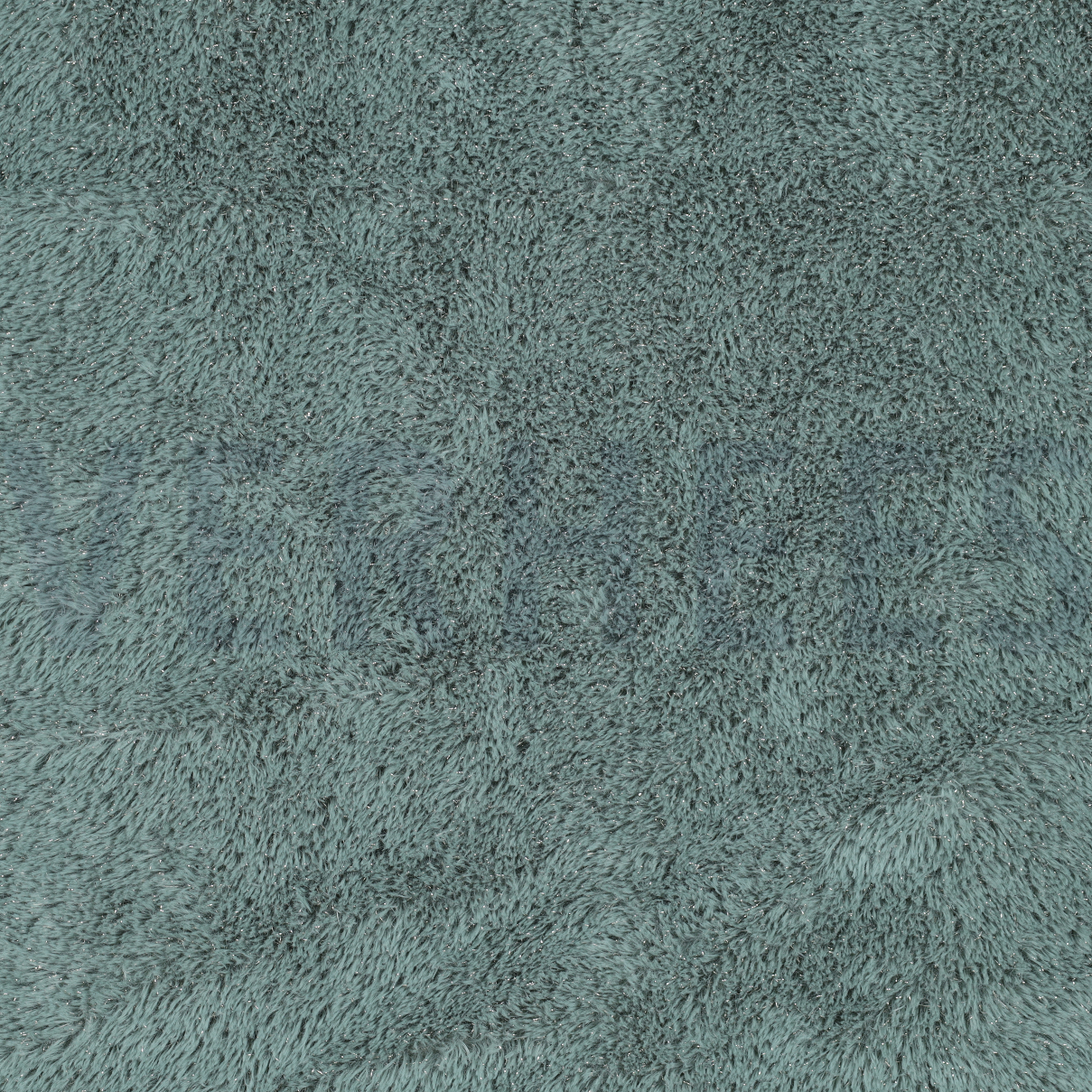 KUNSTPELZ MIT SILBER LUREX ALTGRÜN (high resolution)