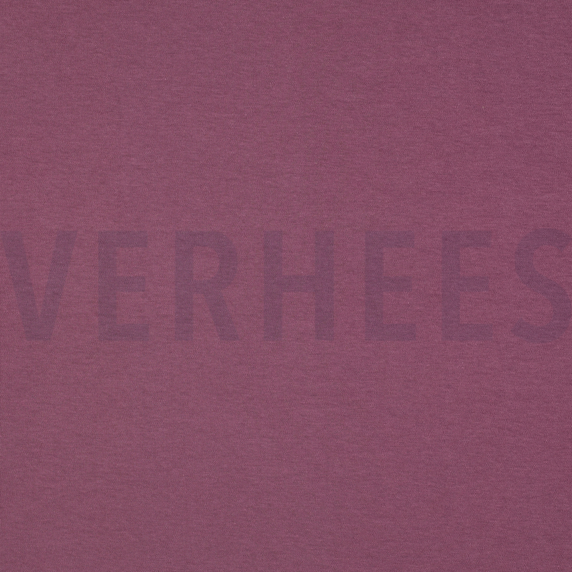 BAUMWOLL JERSEY INTERLOCK GOTS AUBERGINE (high resolution)