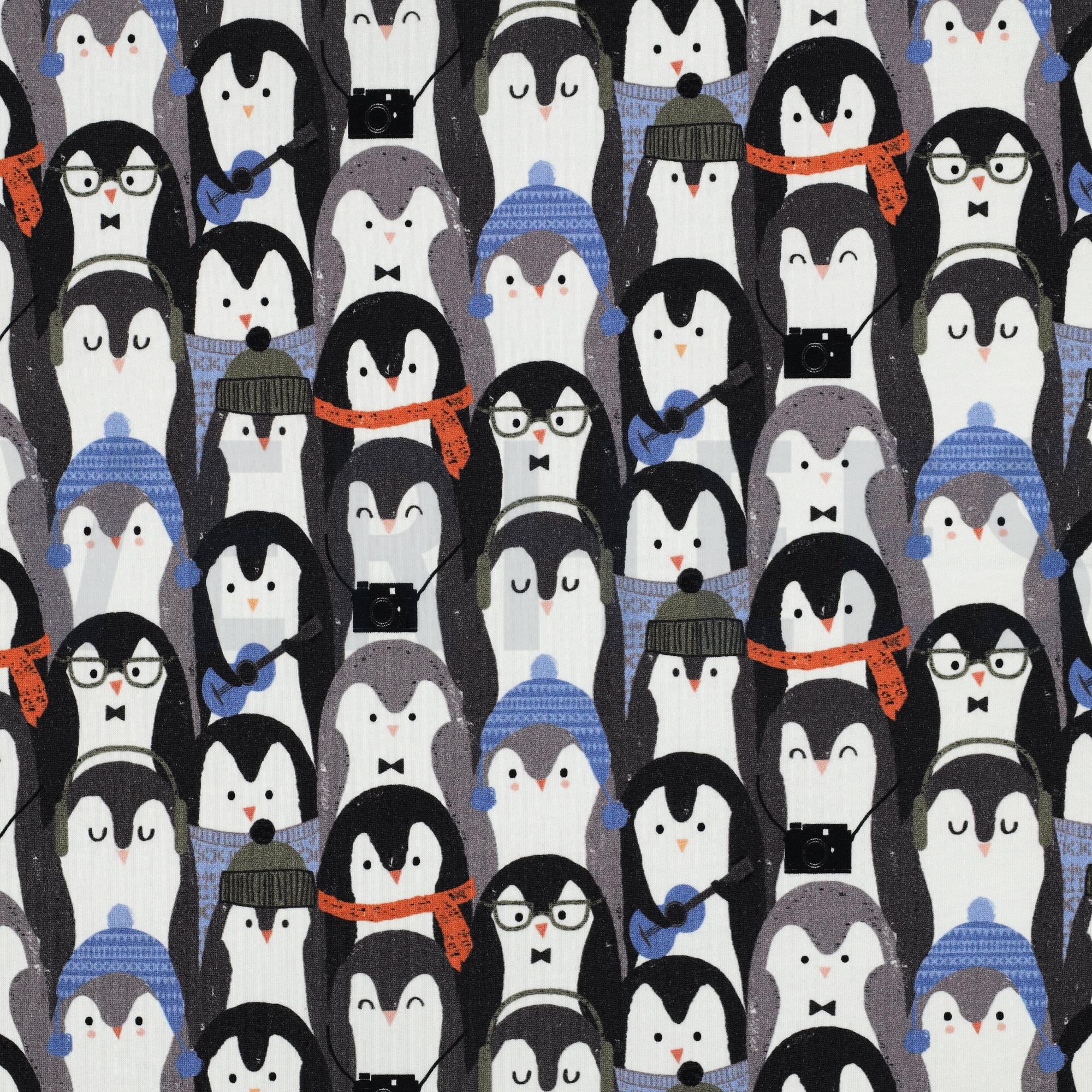 SWEAT DIGITAL PINGUINE GRAU (high resolution)