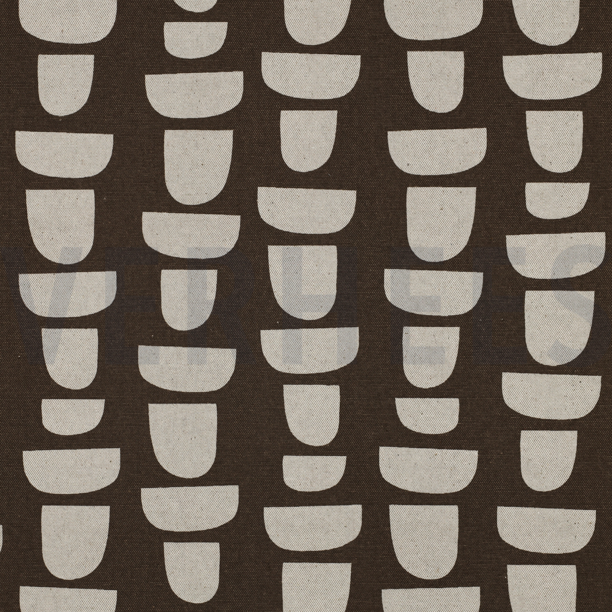 CANVAS LINNENLOOK ABSTRACT BRUIN (high resolution)