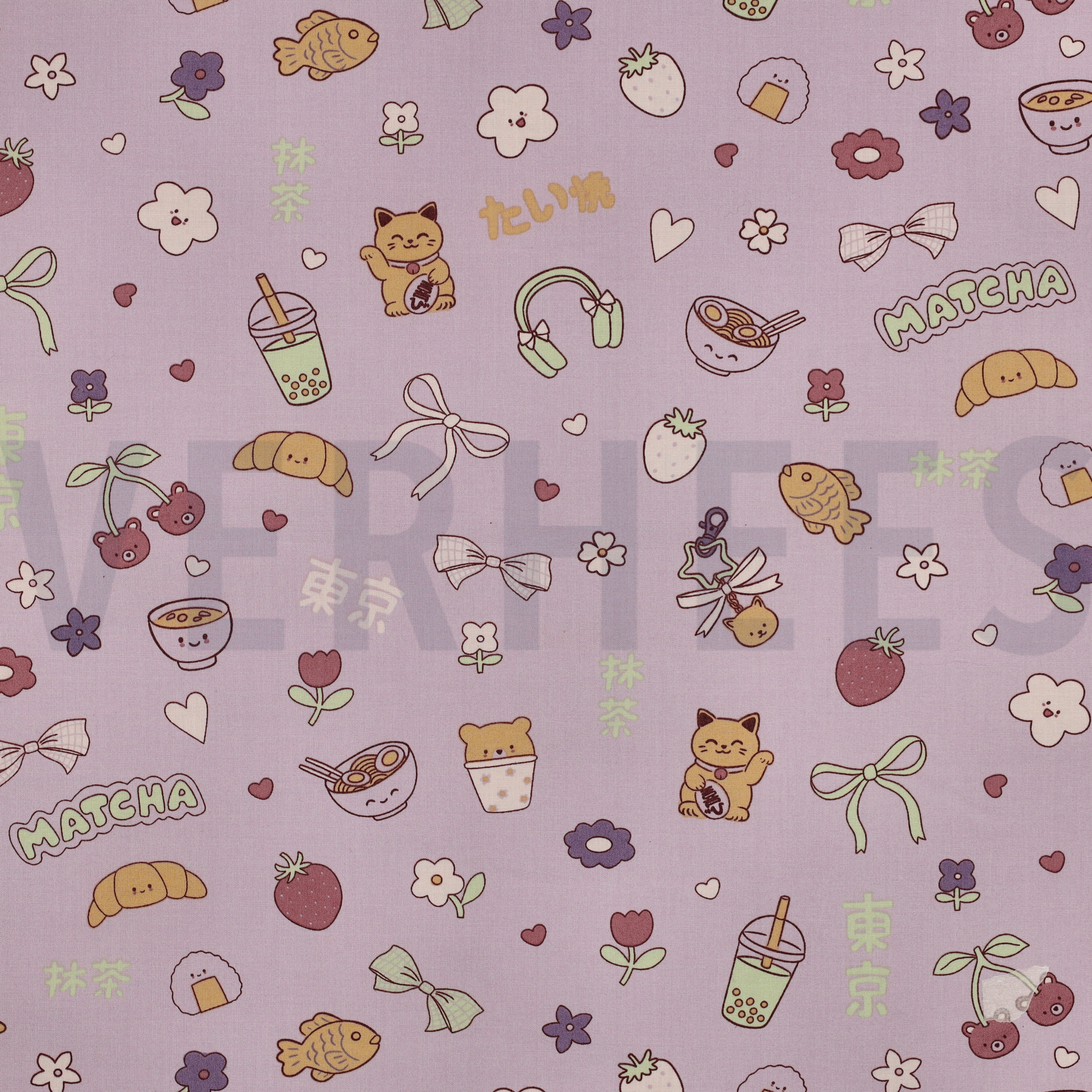 FINE POPLIN MATCHA & CHECKS LILAC (high resolution)