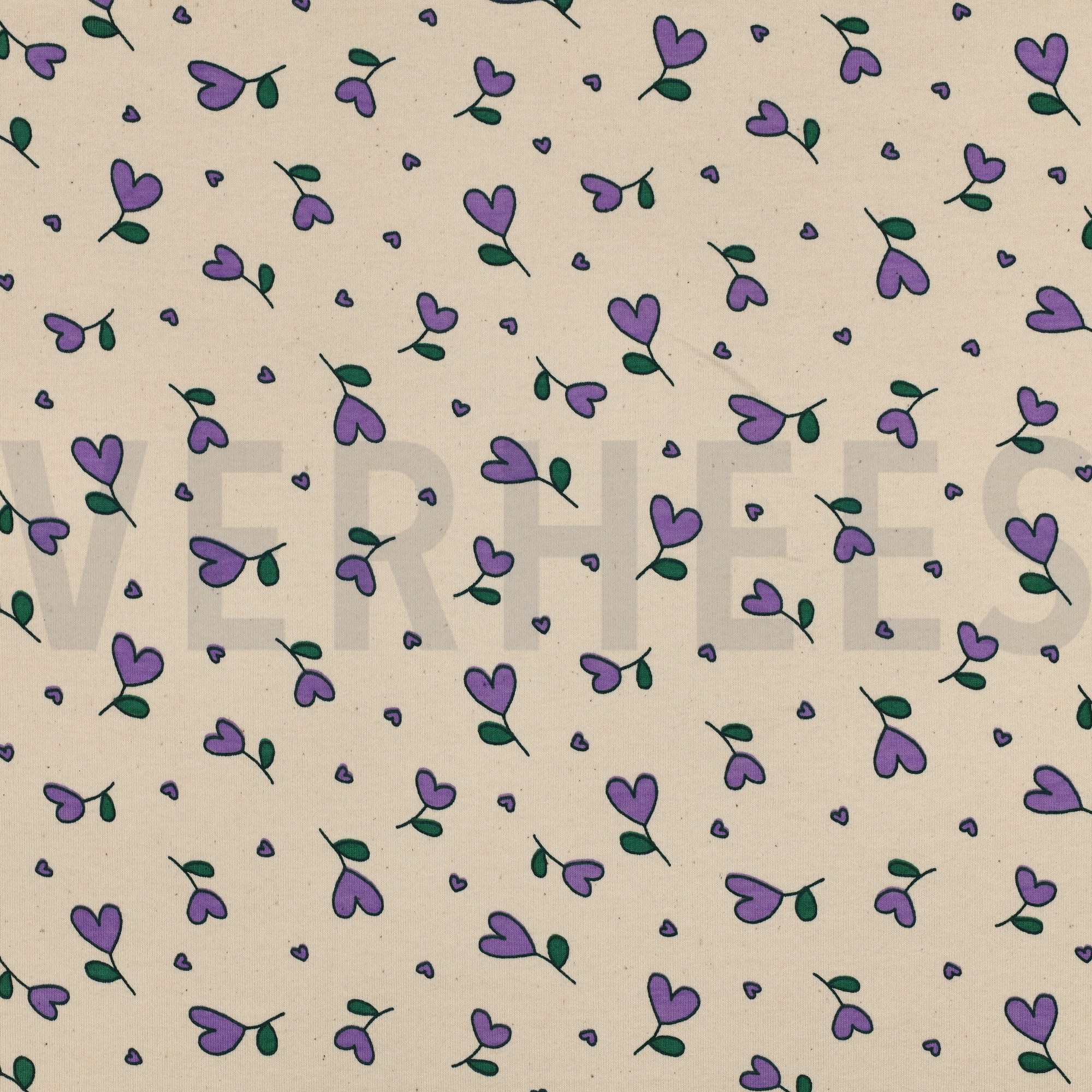 SWEAT NATURALS HERZEN NATUR/LILA (high resolution)