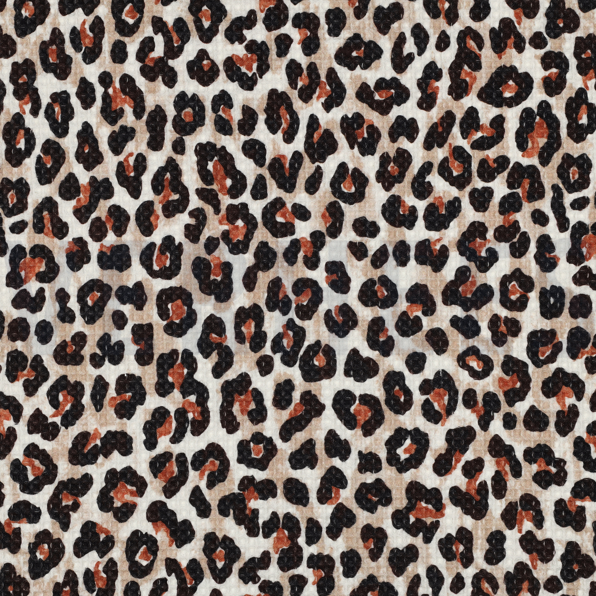 COTTON WAFFLE DIGITAL ANIMAL SKIN NATURAL (high resolution)