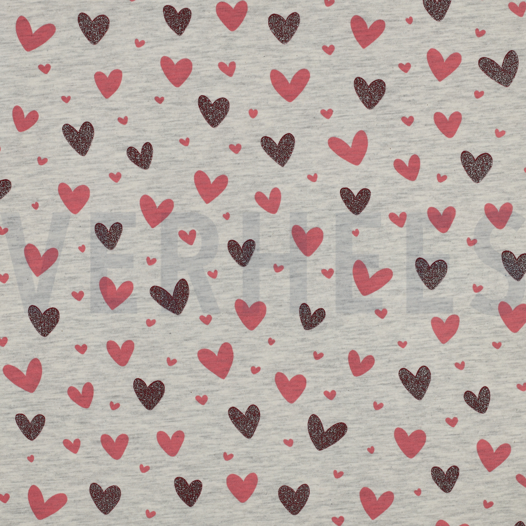 JERSEY GEMÊLEERD GLITTER HARTEN LICHTGRIJS GEMÊLEERD (high resolution)