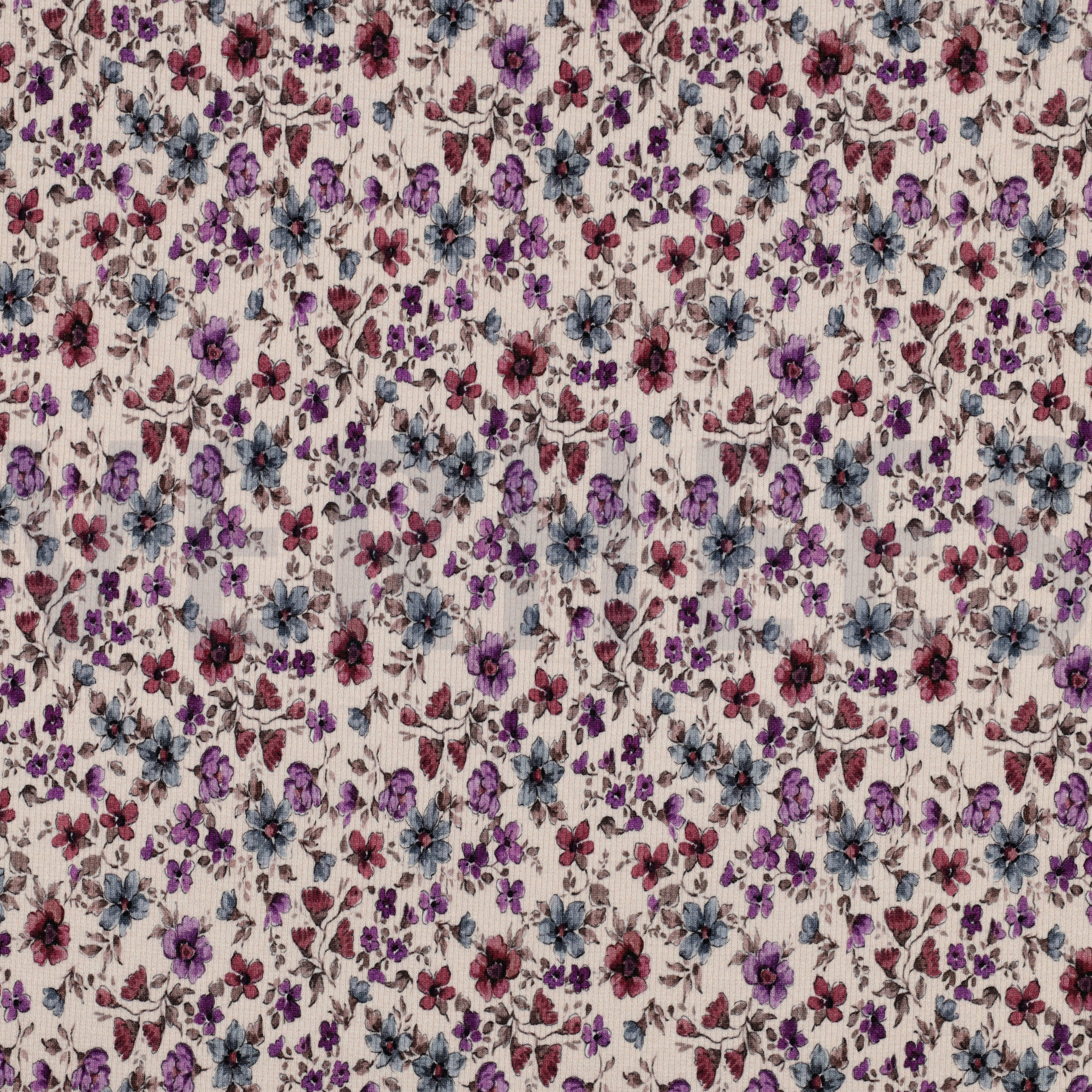 RIB JERSEY DIGITAL FLOWERS OFF WHITE (high resolution)