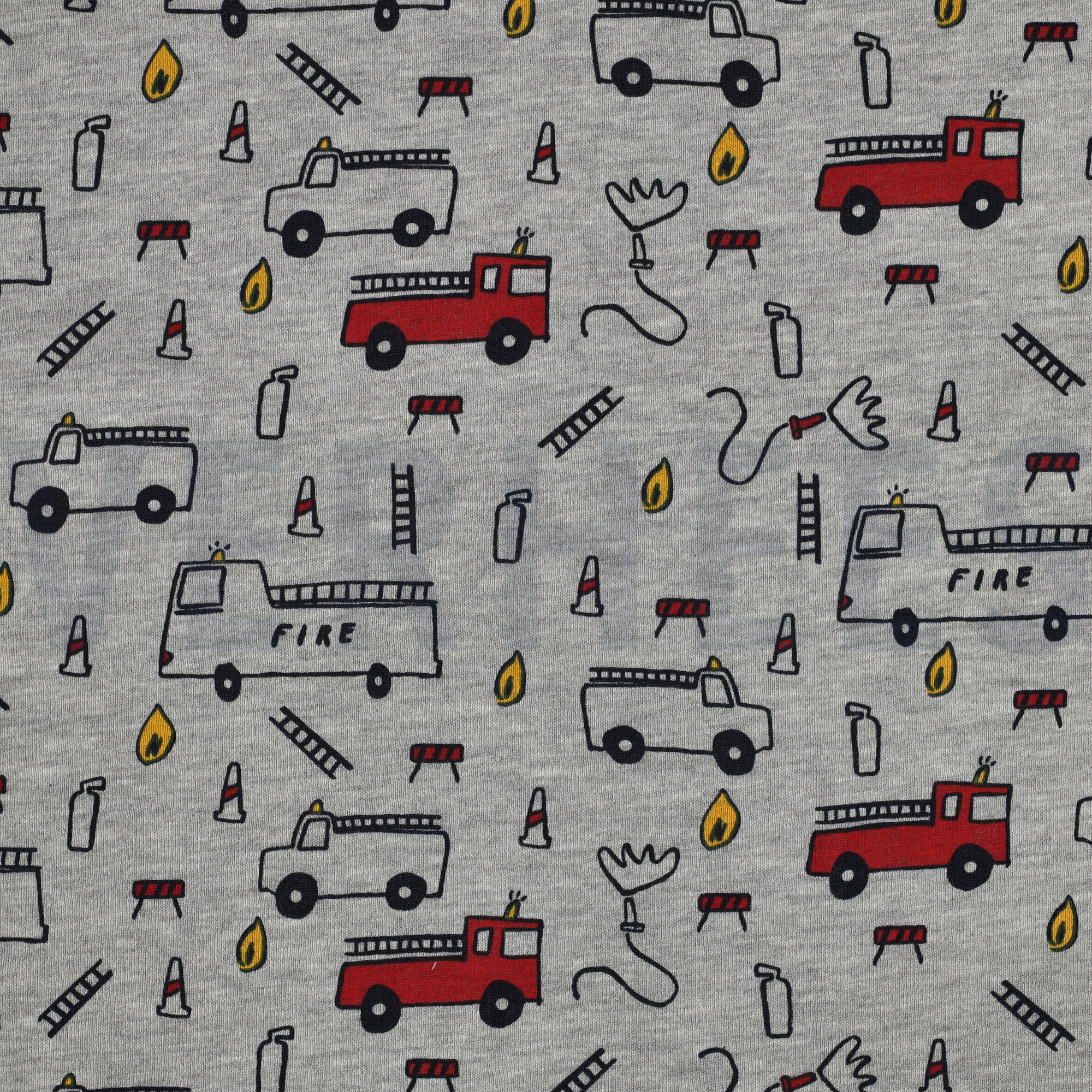 SWEAT MELANGE FIREFIGHTERS GREY (high resolution)