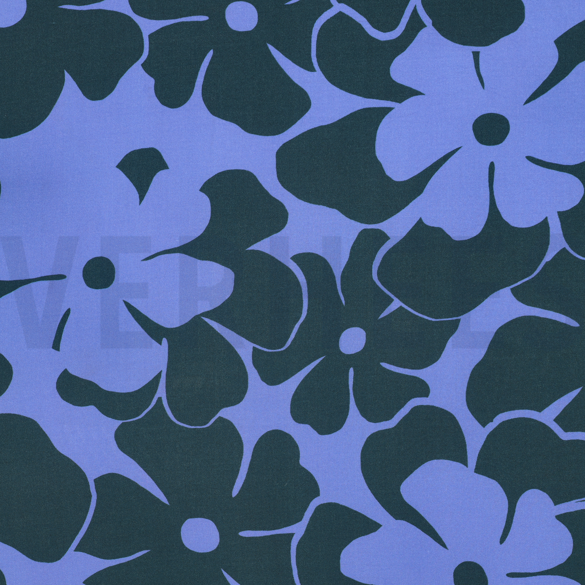 VISKOSE RADIANCE BLUMEN BLAU (high resolution)