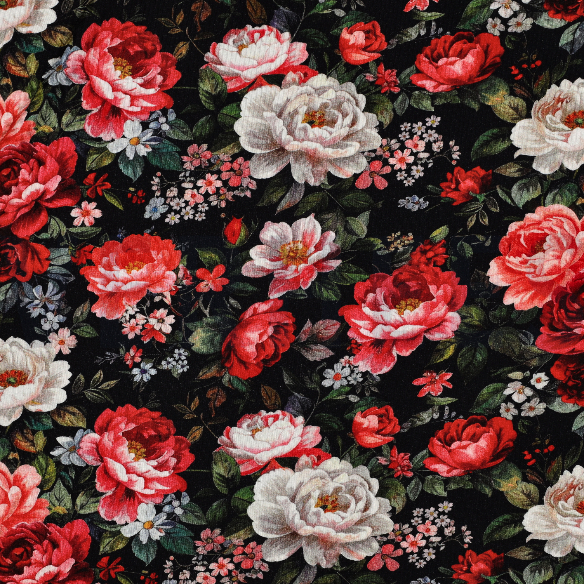 VISCOSE JERSEY DIGITAL FLEURS NOIR (high resolution)