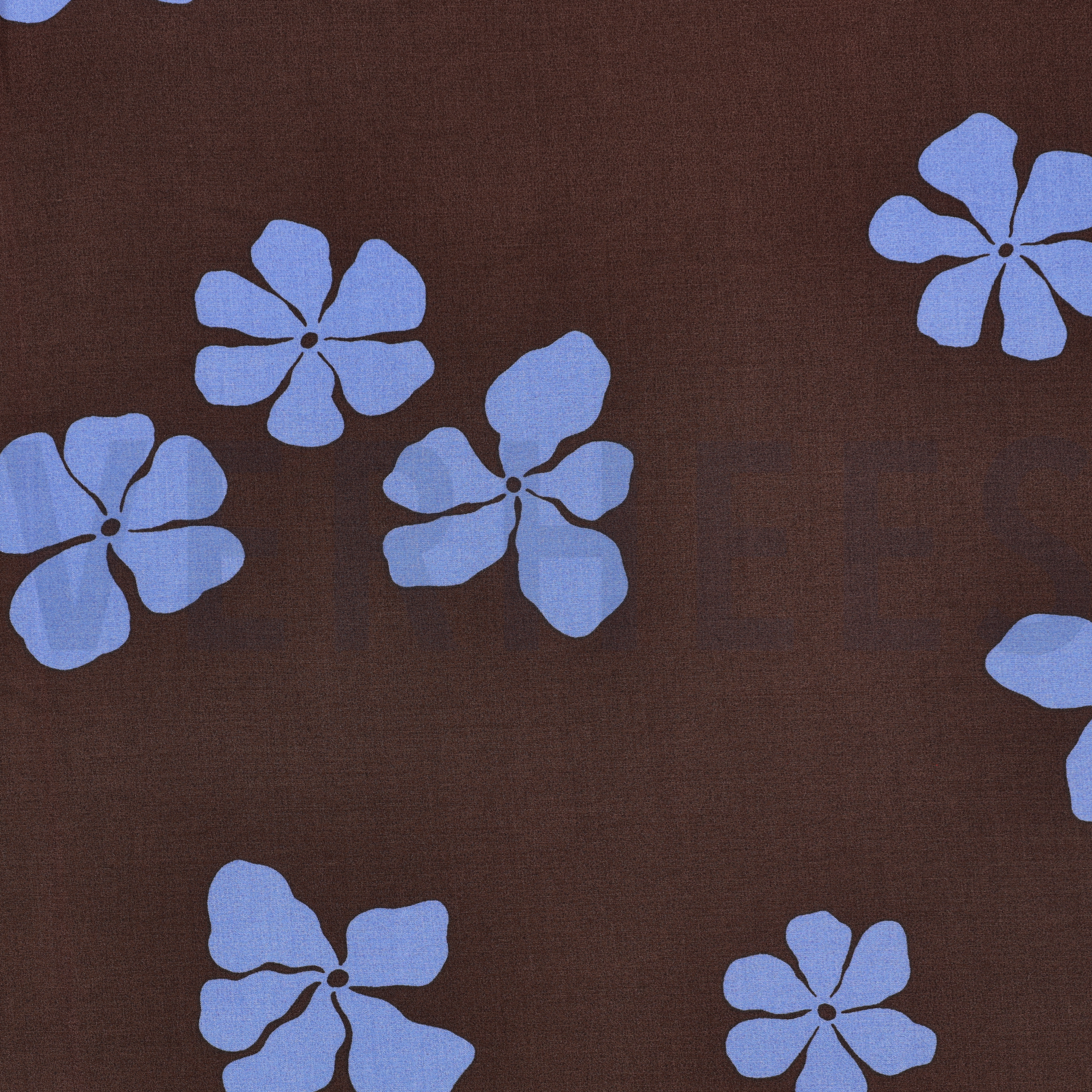 LENZING™ ECOVERO™ BLUMEN DUNKELBRAUN (high resolution)