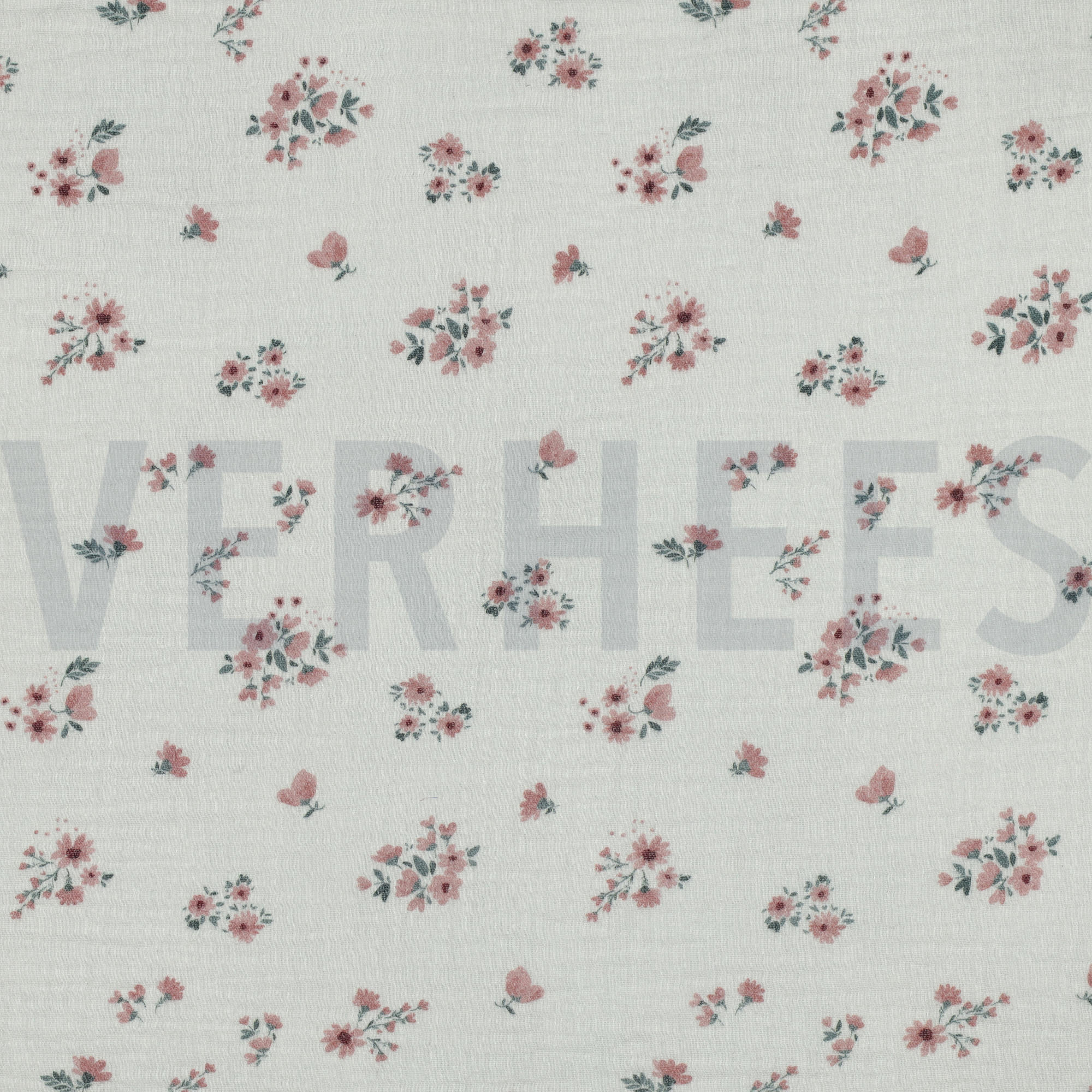 DOUBLE GAUZE GOTS DIGITAAL BLOEMEN ECRU (high resolution)