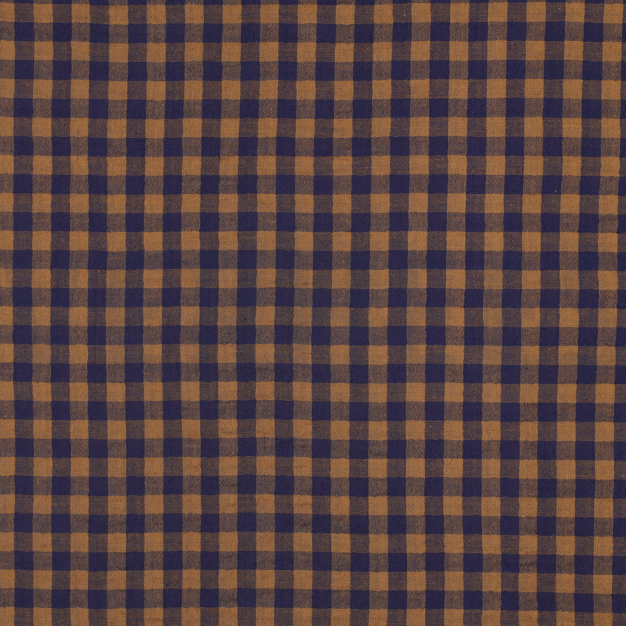 DOUBLE GAUZE YARN DYED STRIPES & CHECKS NAVY (high resolution)