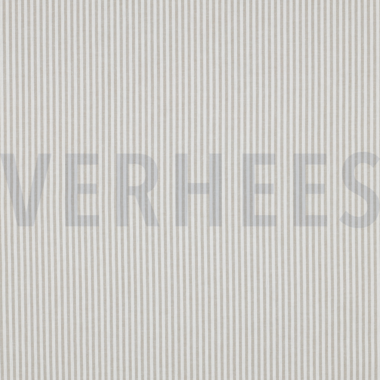 GARENGEVERFD POPLIN STREPEN 3MM ZAND (high resolution)