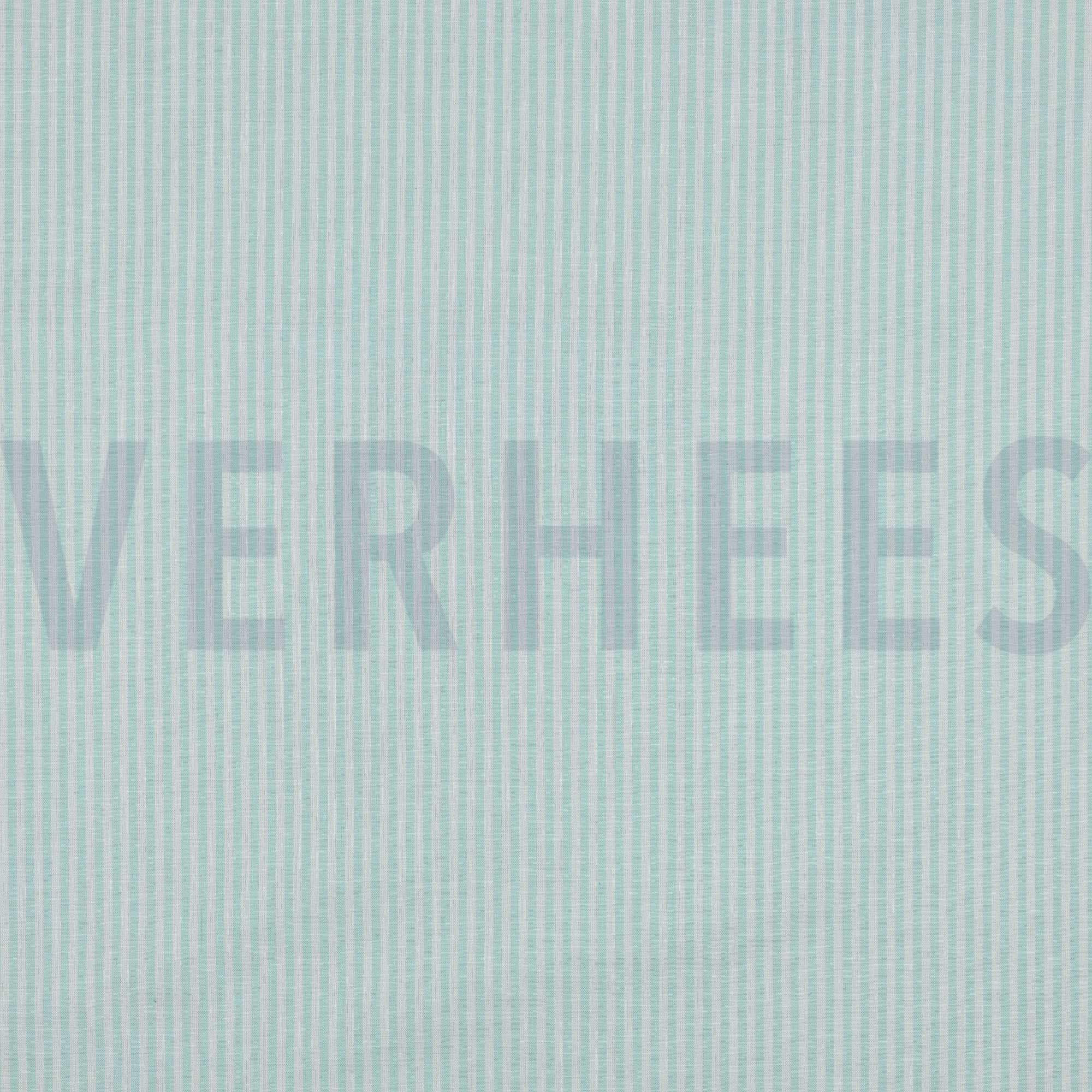 GARENGEVERFD POPLIN STREPEN 3MM MINT (high resolution)
