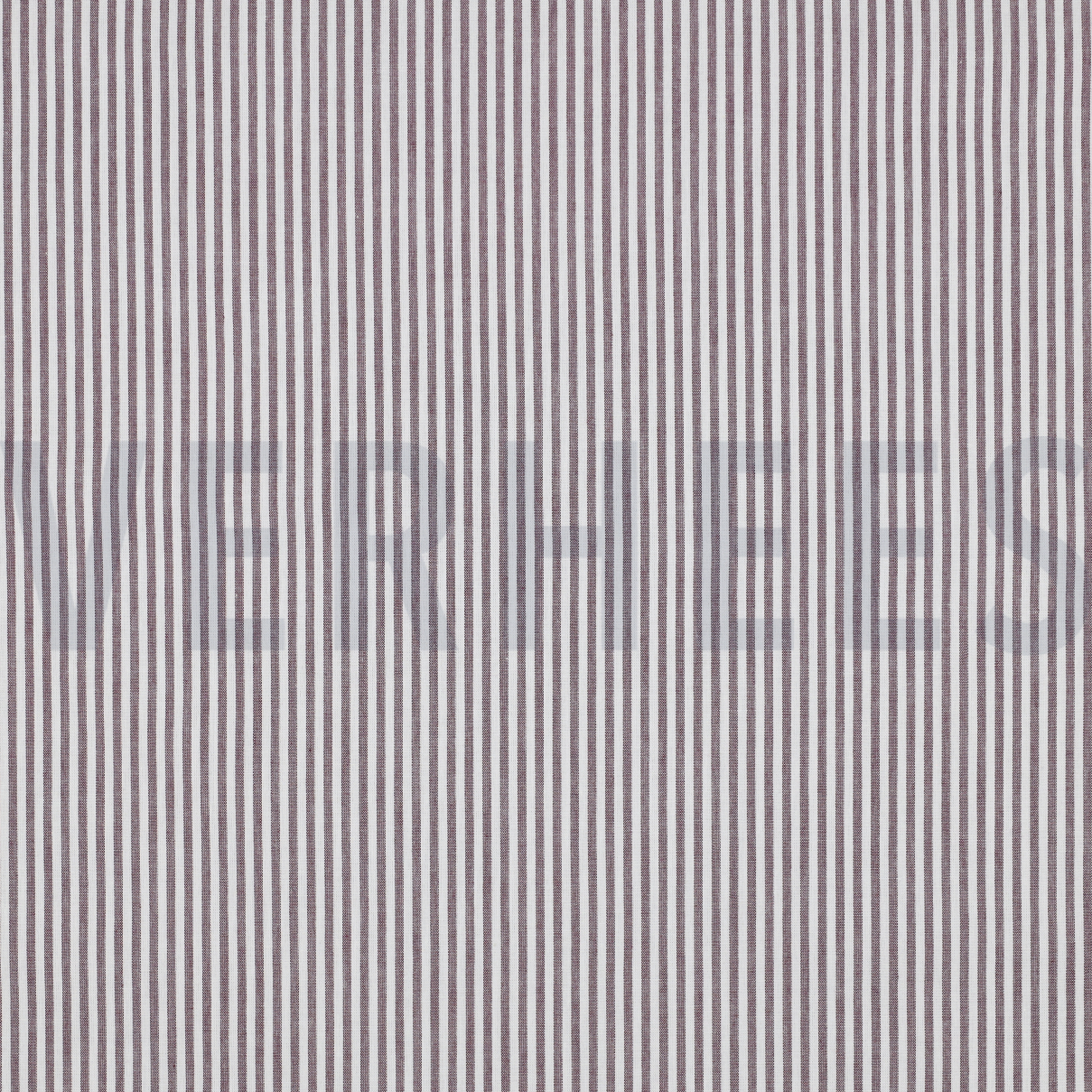 GARENGEVERFD POPLIN STREPEN 3MM AUBERGINE (high resolution)