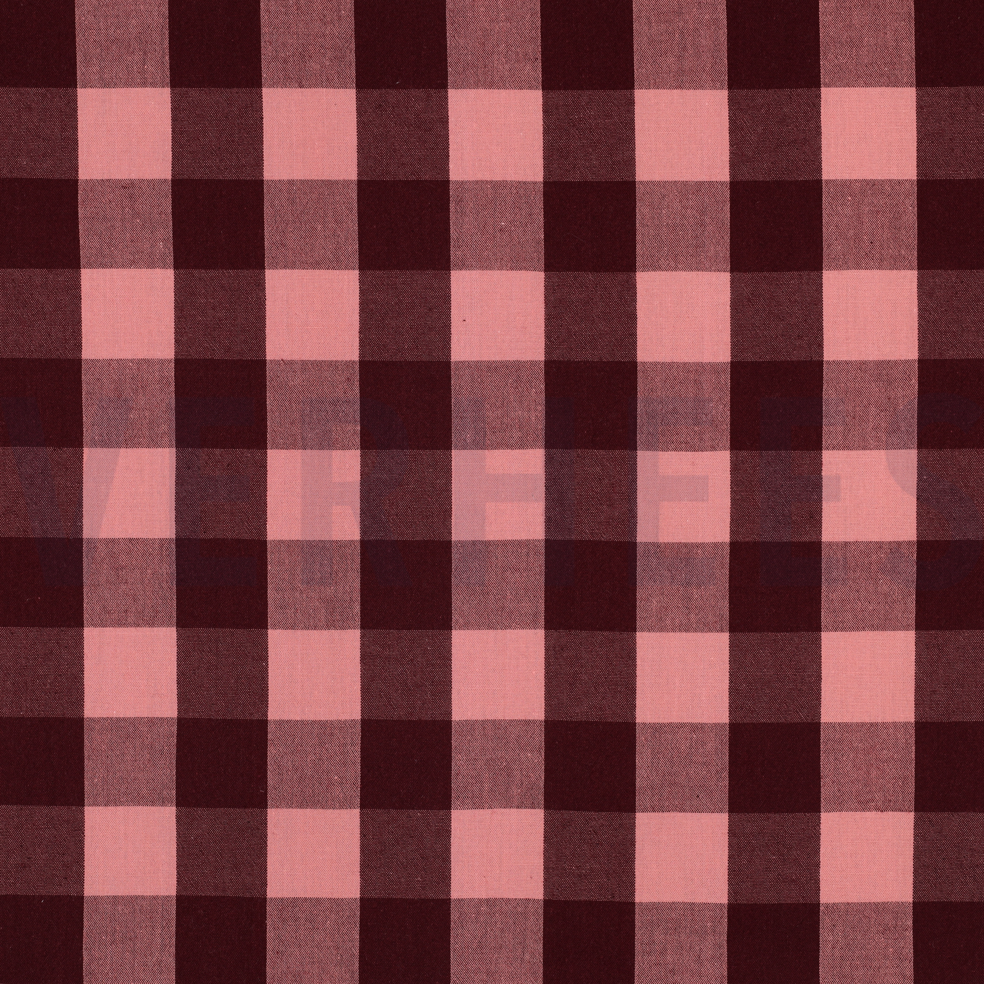 KATOEN GARENGEVERFD RUITEN AUBERGINE (high resolution)