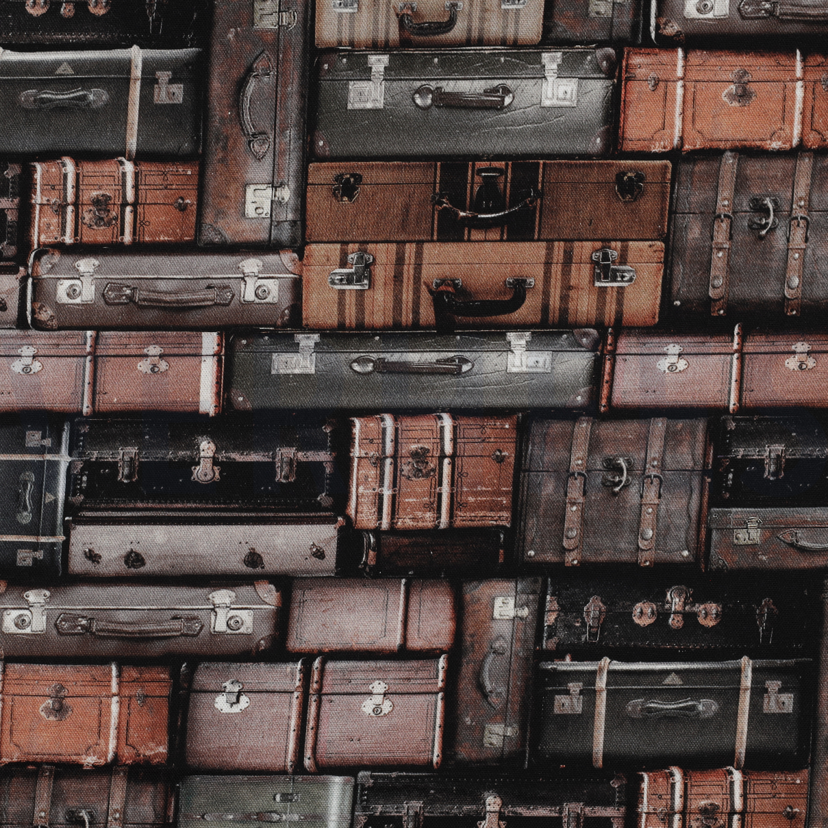 TOILE DÉCORATION DIGITAL VALISES GRIS (high resolution)