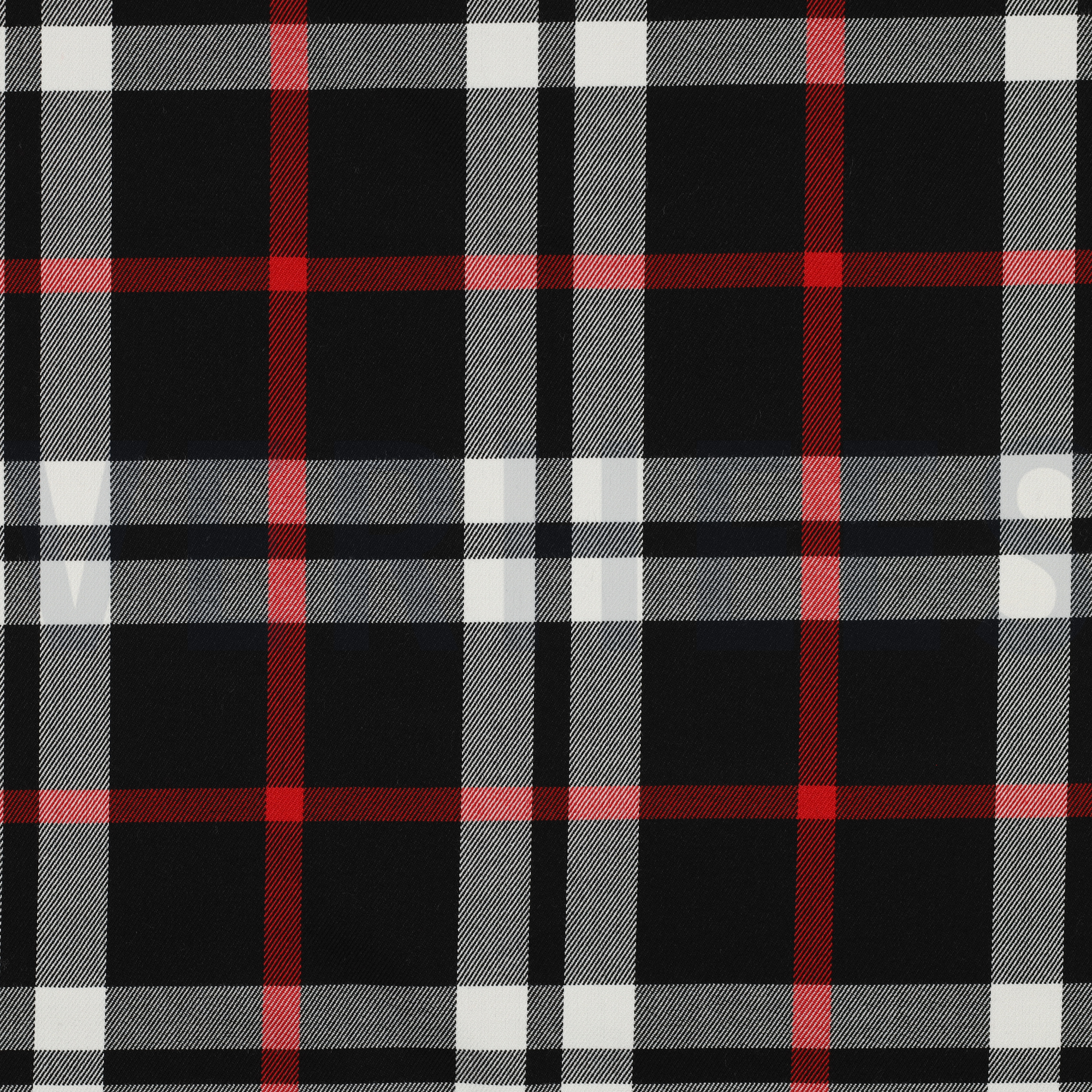 TARTAN CHECK SCHWARZ/WEISS (high resolution)