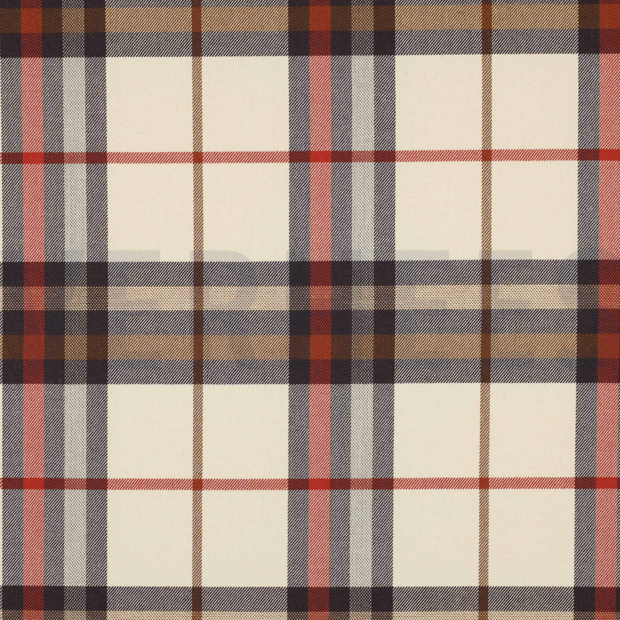 TARTAN CHECK SAND/BRAUN/ORANGE (high resolution)