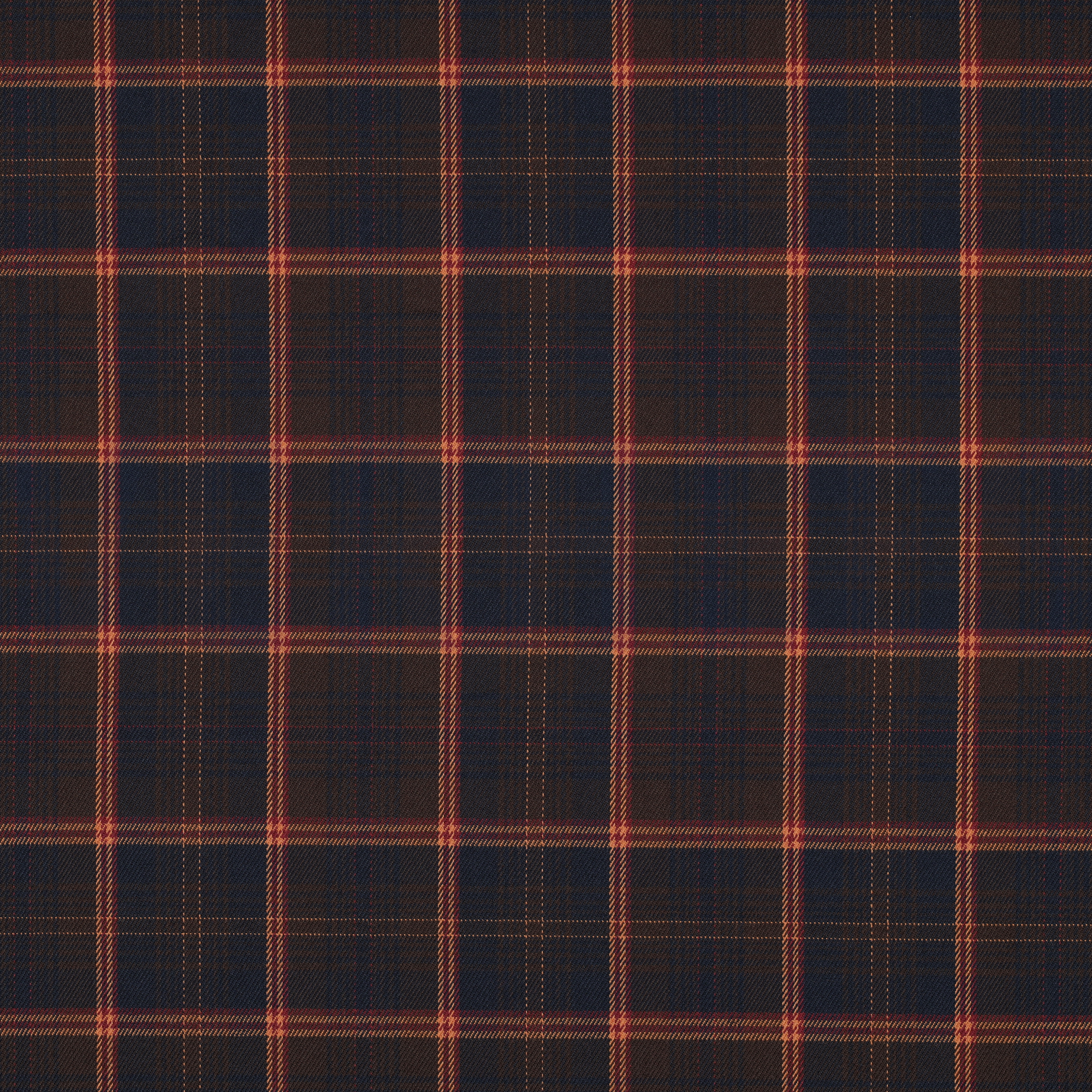 TARTAN CHECK MARINEBLAU/BRAUN/CAMEL (high resolution)