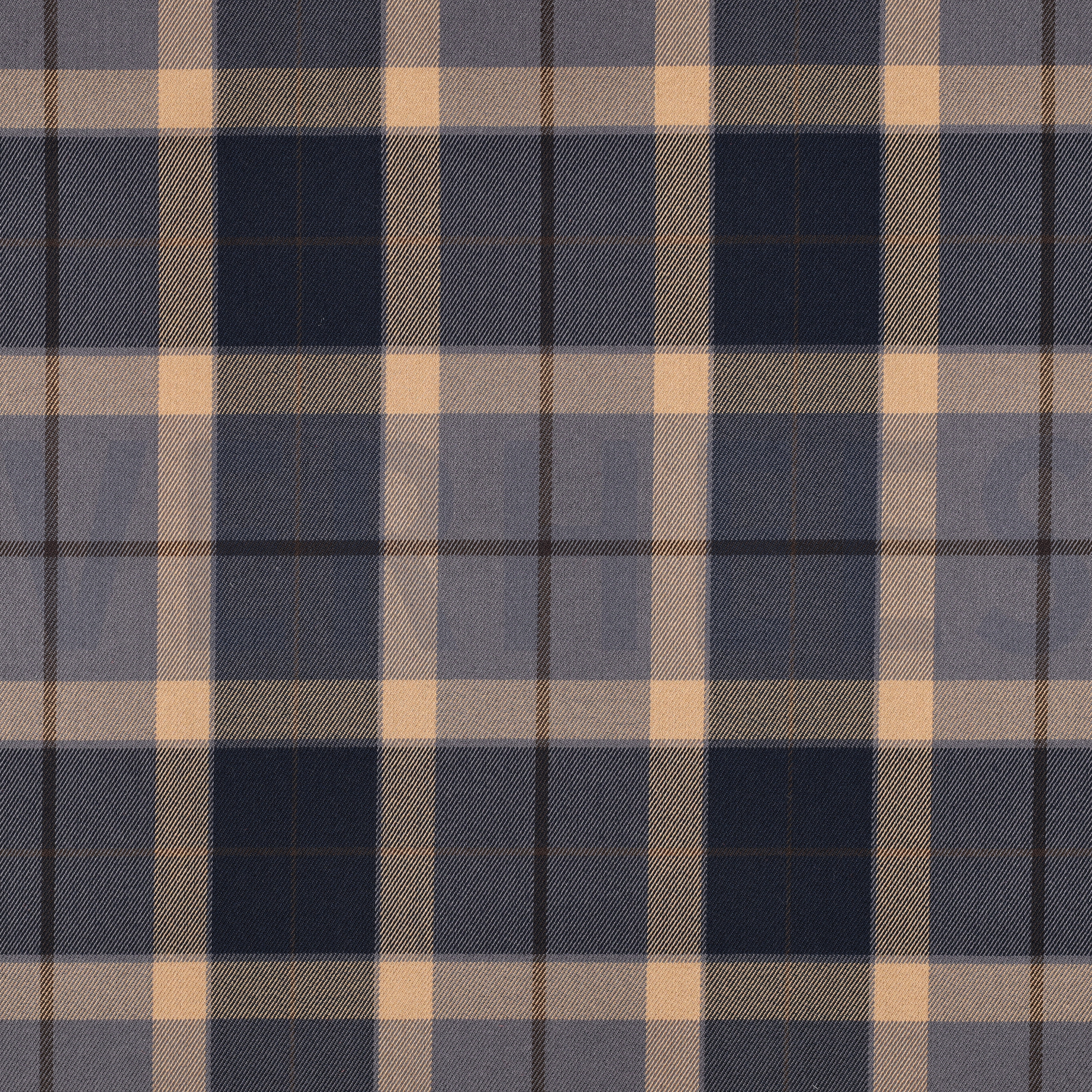 TARTAN CHECK NAVY/CAMEL (high resolution)
