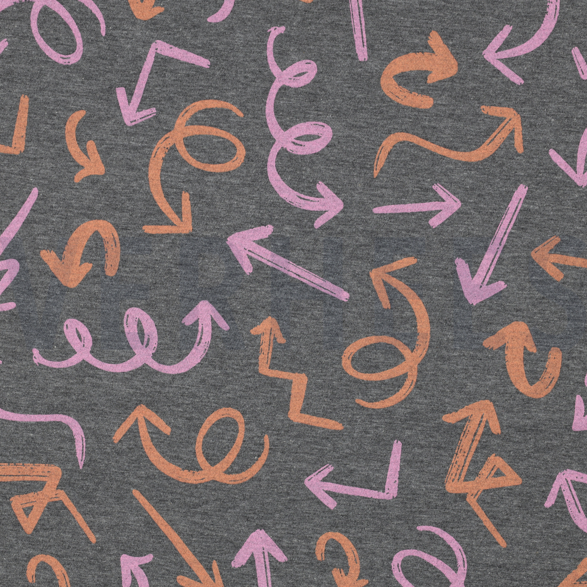 JERSEY MELANGE PFEILE GRAU MELIERT (high resolution)