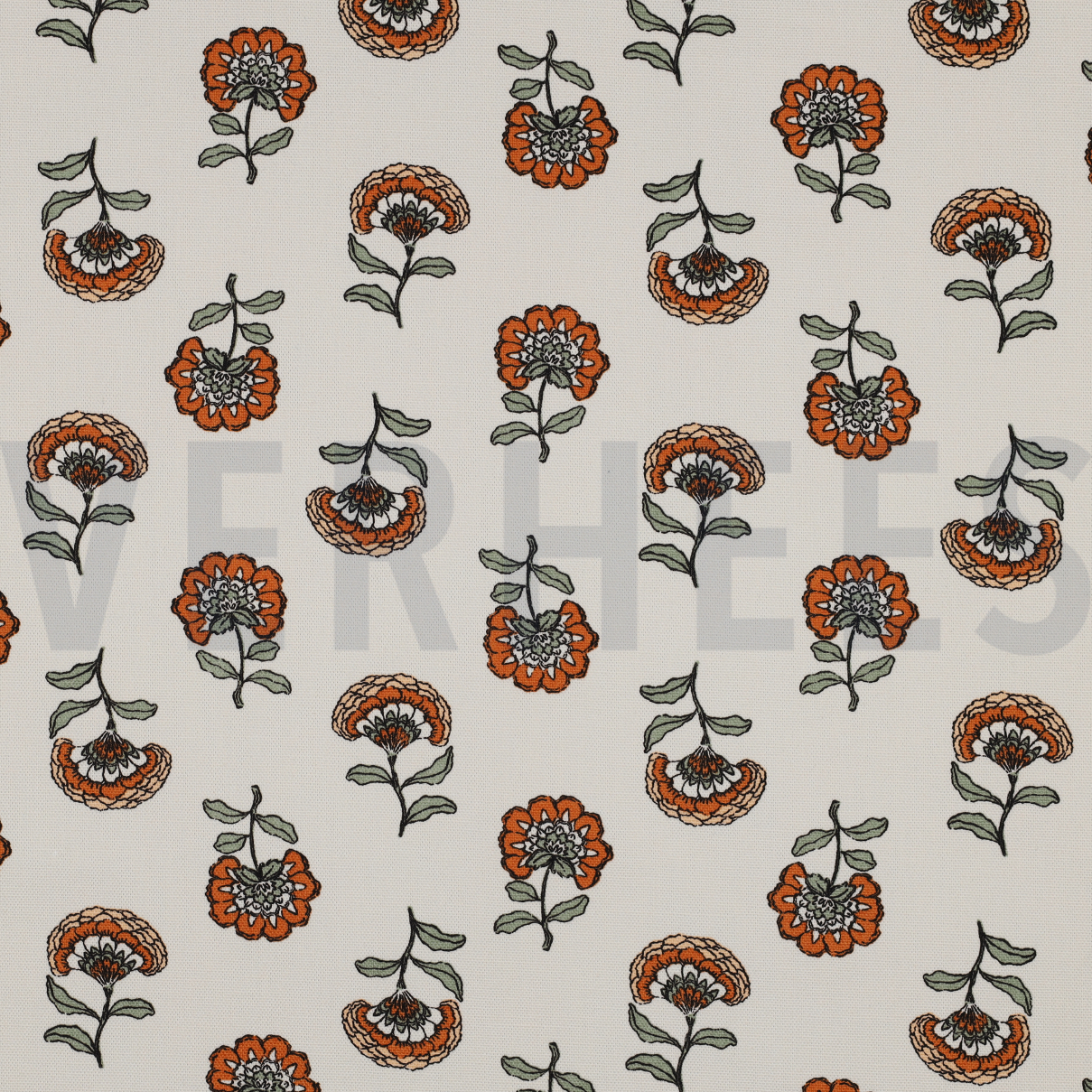 CANVAS BLUMEN ORANGE (high resolution)
