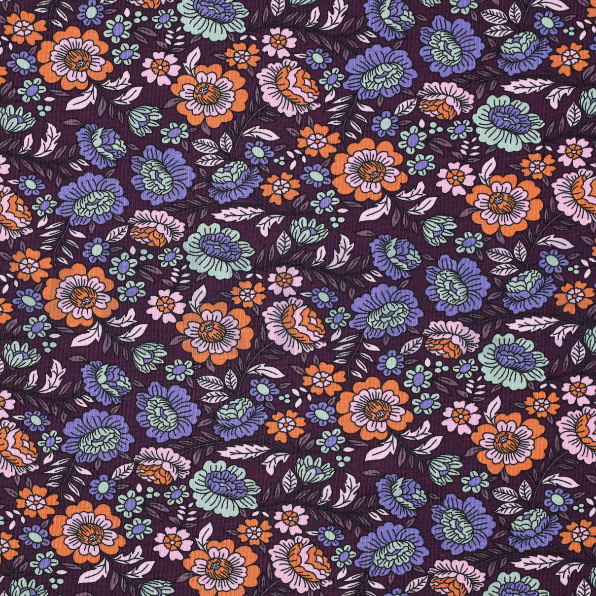 JERSEY BLOEMEN DONKERPAARS (high resolution)