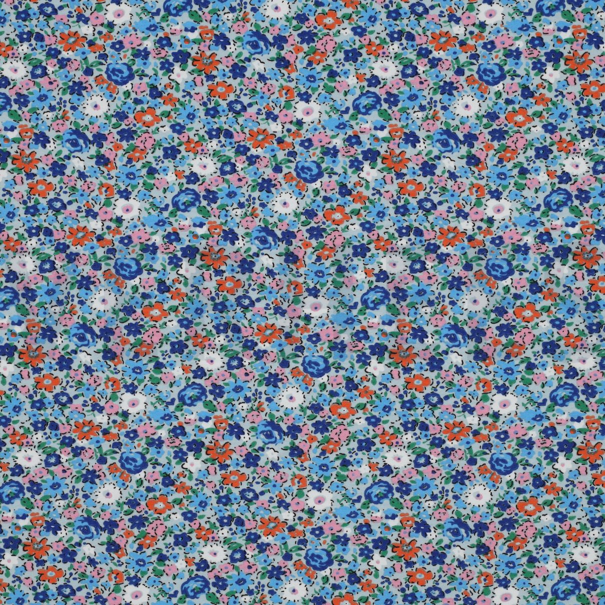 MAGNOLIA STRETCH BLOEMEN KONINGSBLAUW (high resolution)