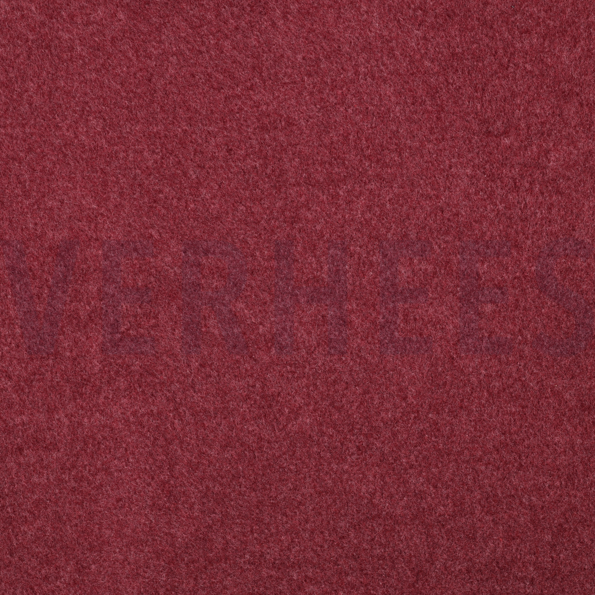 BAUMWOLLE FLEECE GOTS BURGUNDERROT MELIERT (high resolution)