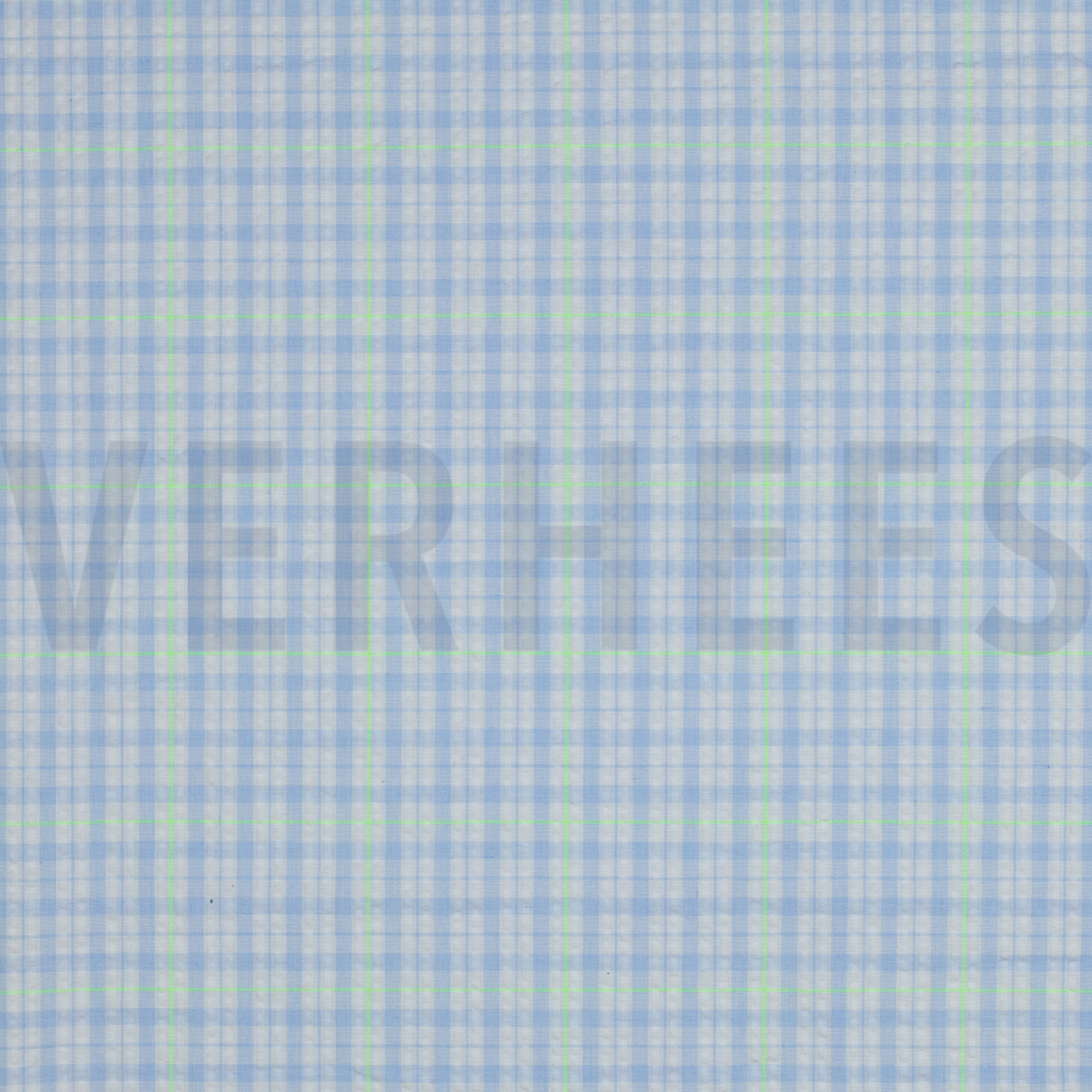 COTTON SEERSUCKER NEON CHECKS LIGHT BLUE (high resolution)