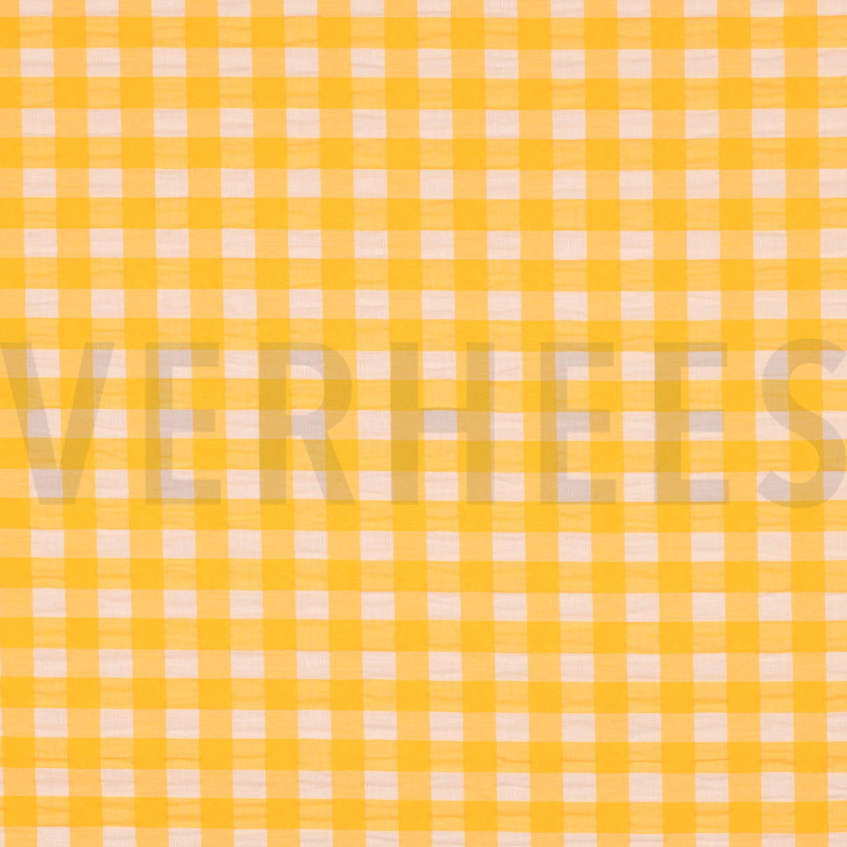 KATOEN GARENGEVERFD NEON RUITEN ORANJE (high resolution)