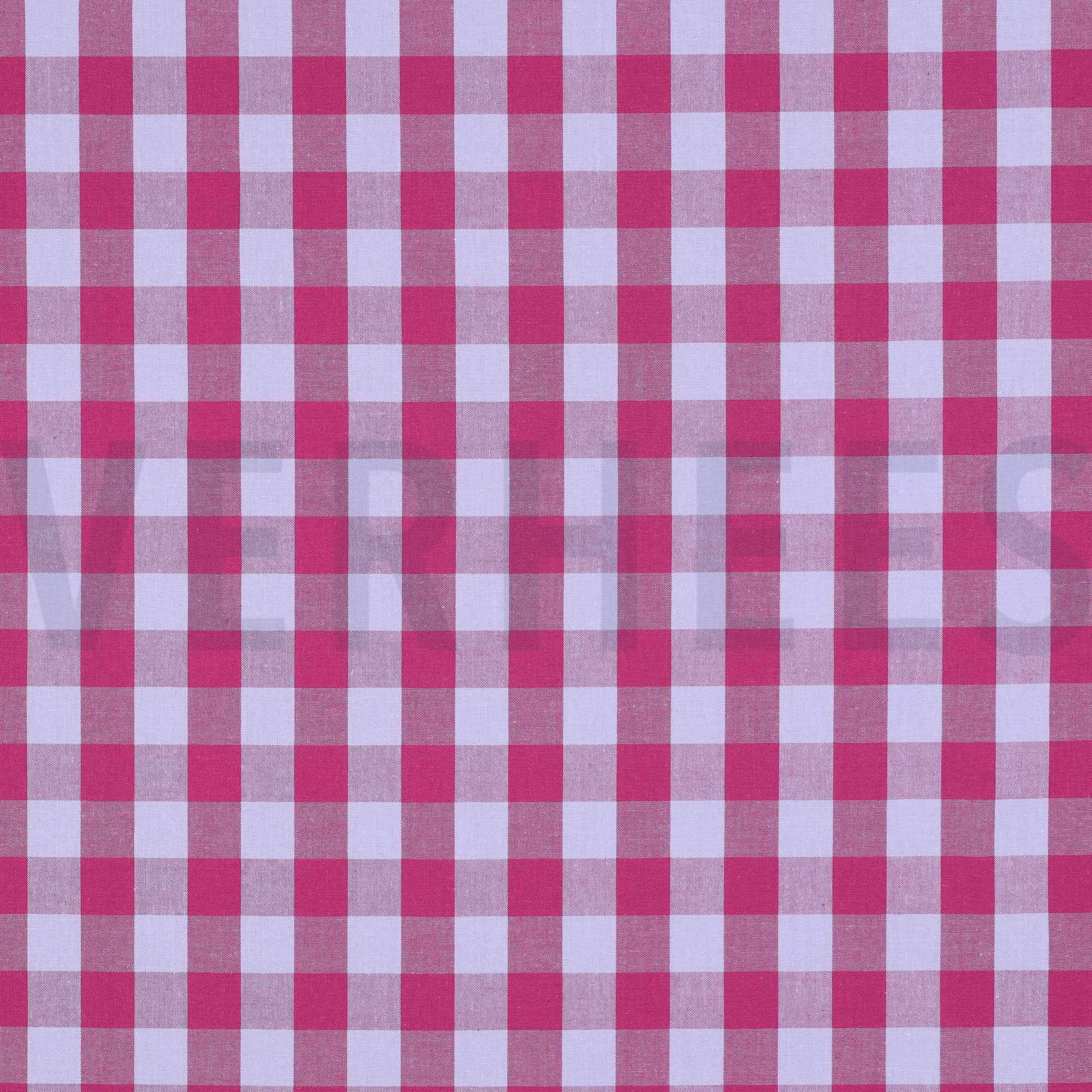 COTTON YARN DYED CHECKS FUCHSIA (high resolution)
