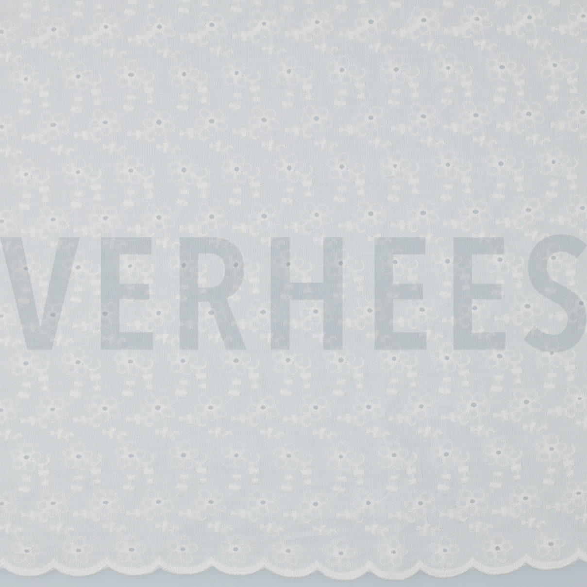 KATOEN EMBROIDERY TWEE-ZIJDIGE GOLFRAND WIT (high resolution)