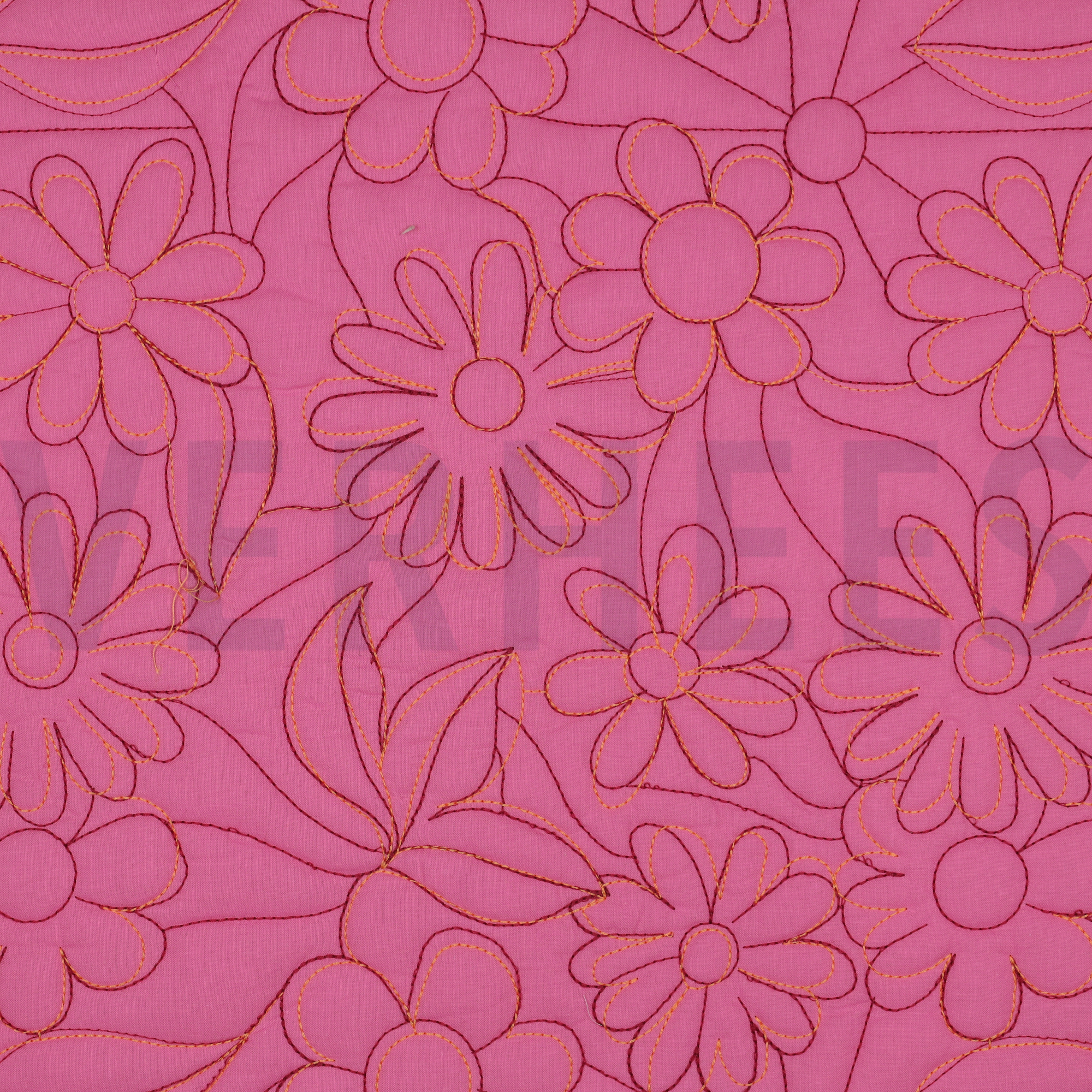 COTTON STEPPED FLOWERS PINK (high resolution)