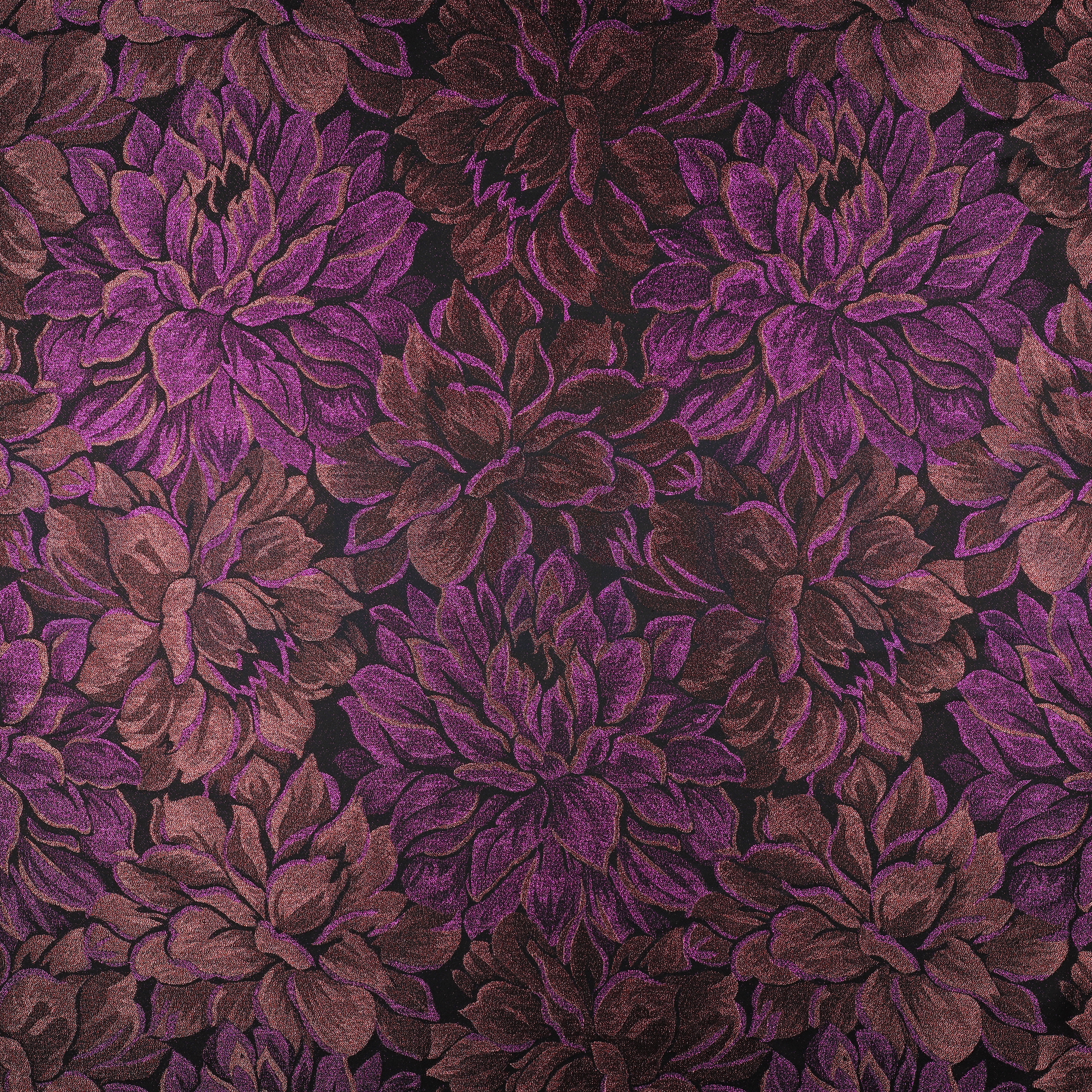 JACQUARD FLEURS VIOLET (high resolution)