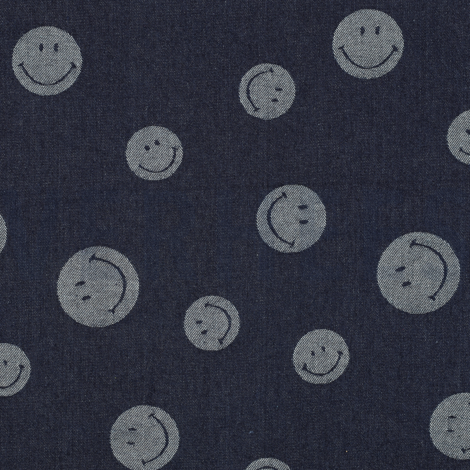 DENIM JACQUARD SMILEYS INDIGO (high resolution)