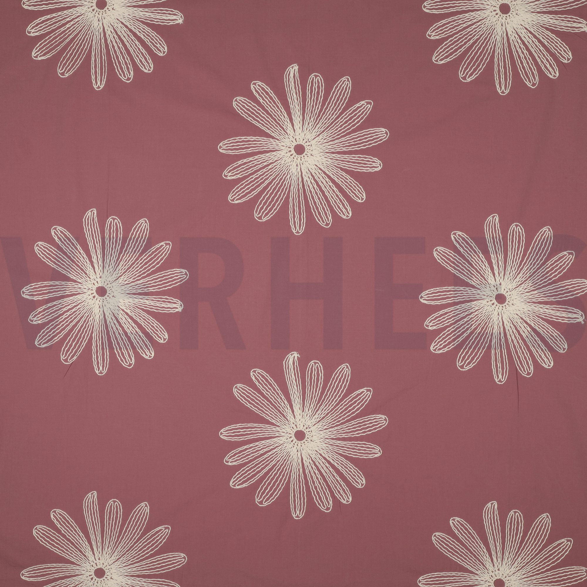 COTON BRODERIE FLEURS MAUVE (high resolution)