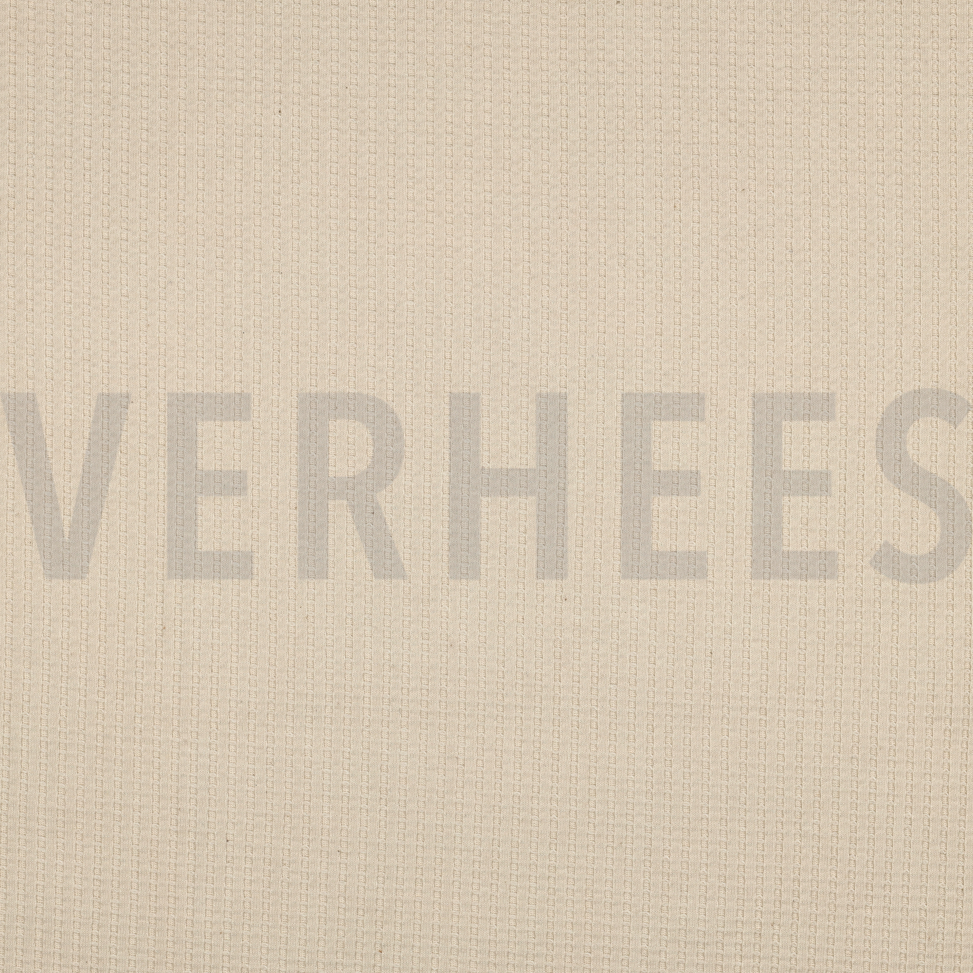 COTON MAILLÉ GAUFRÉ GOTS NATUREL (high resolution)