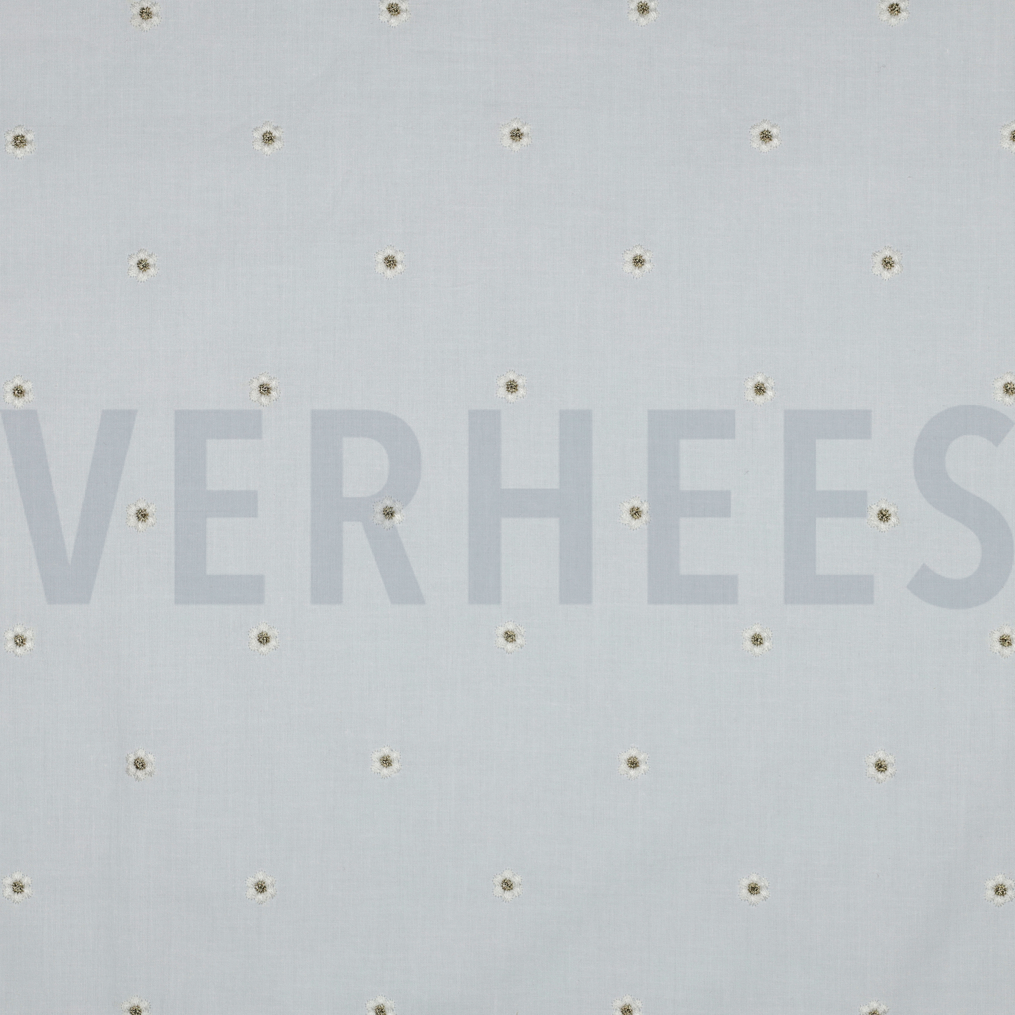 COTON VOILE BRODERIE FLEURS LUREX BLANC (high resolution)