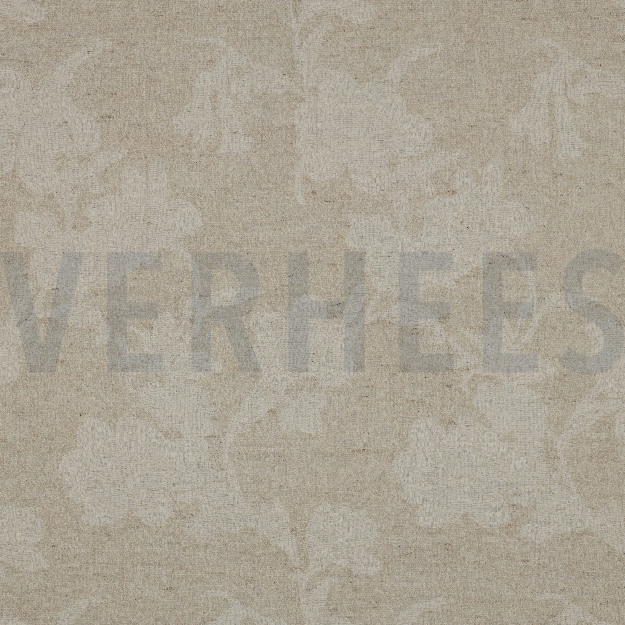 LINEN COTTON JACQUARD FLOWERS NATURAL (high resolution)