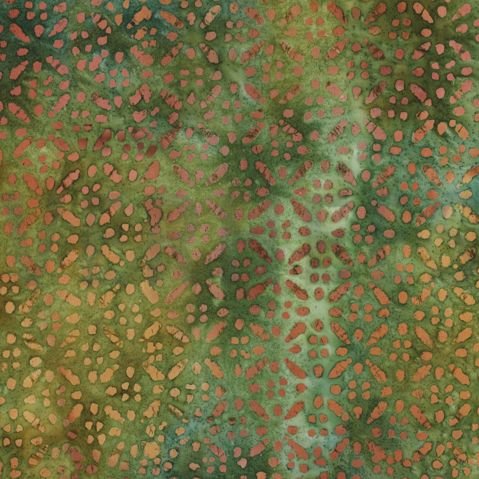 HANDCRAFTED BATIK VISCOSE GREEN (high resolution)