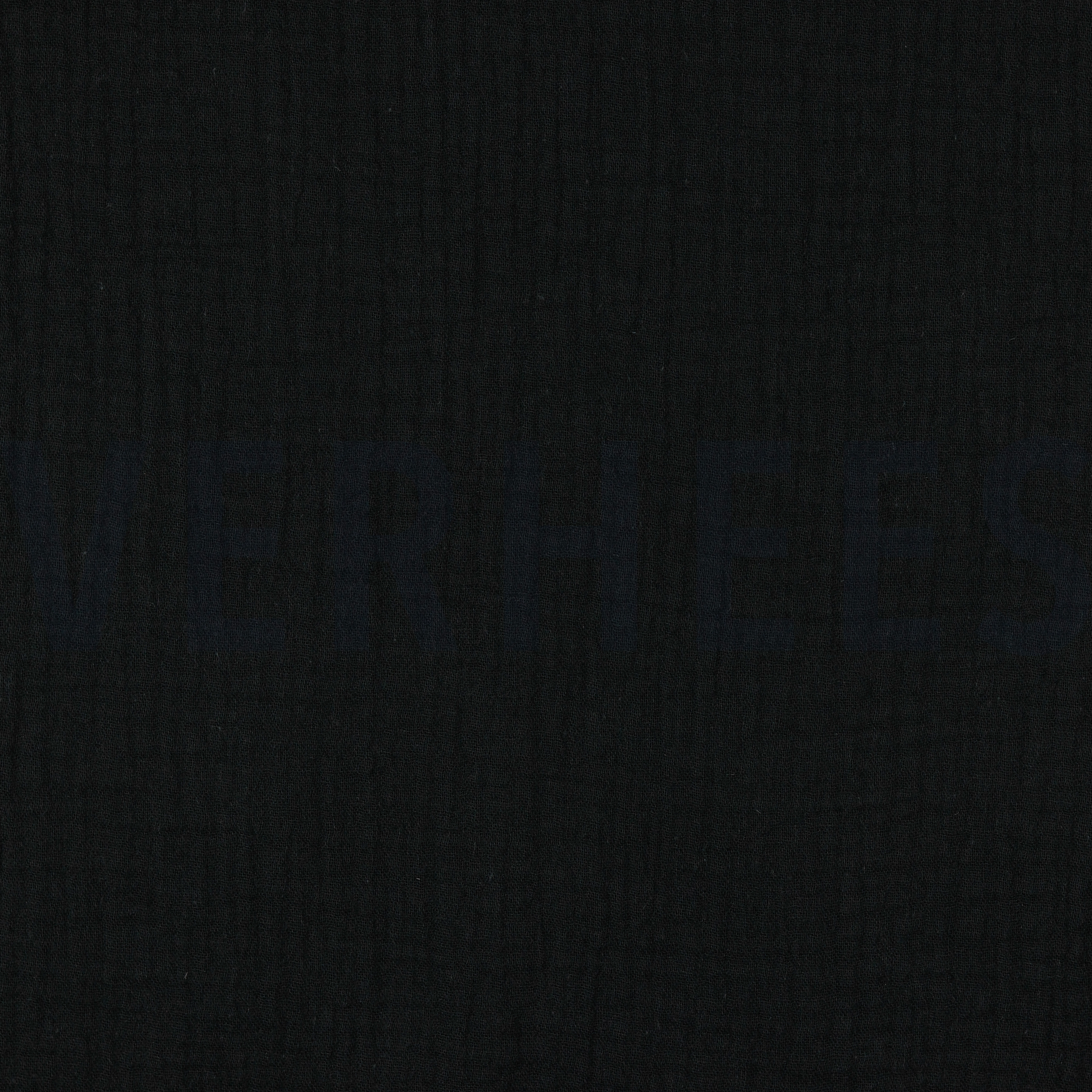 DOUBLE GAUZE GOTS ZWART (high resolution)