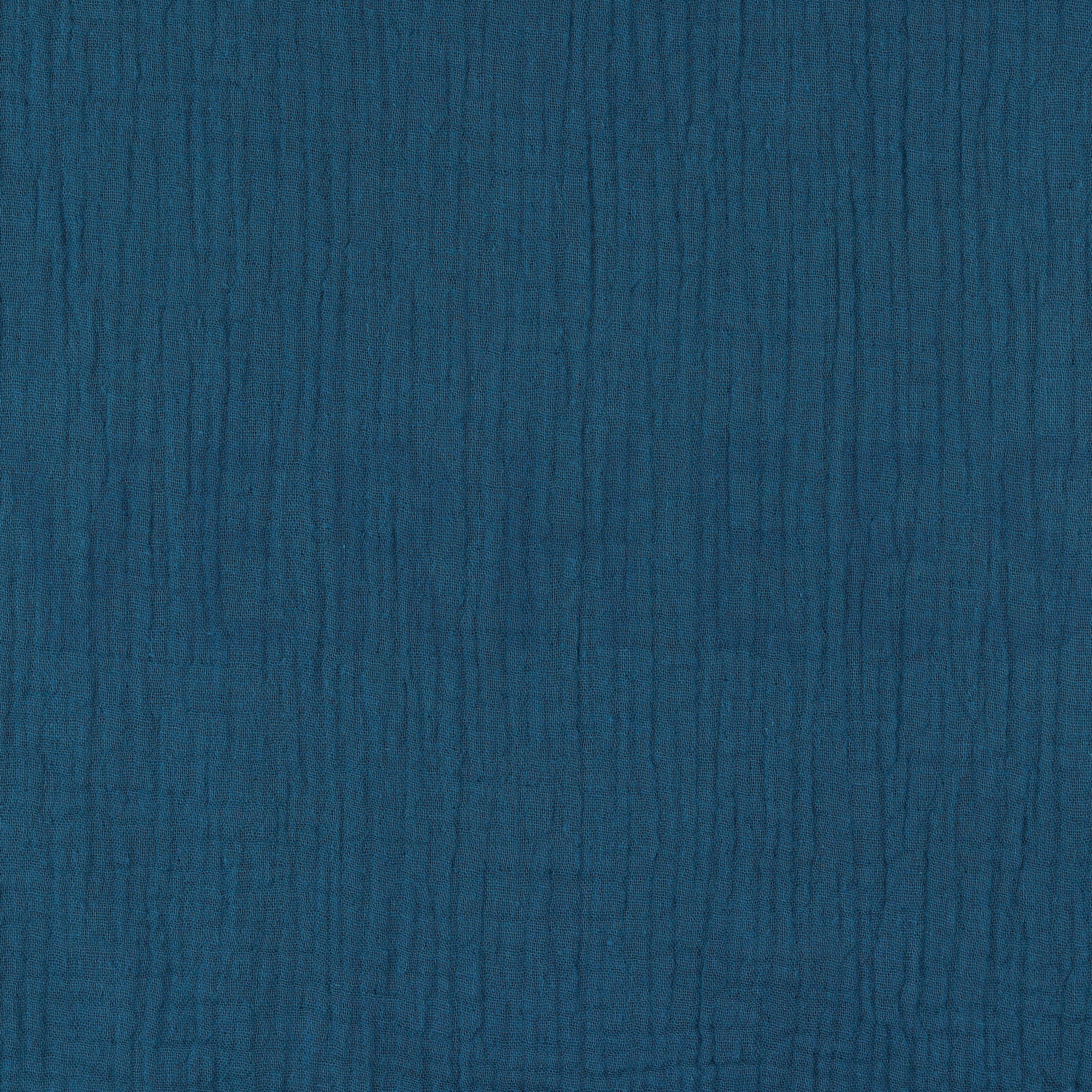 DOUBLE GAUZE GOTS PETROL (high resolution)