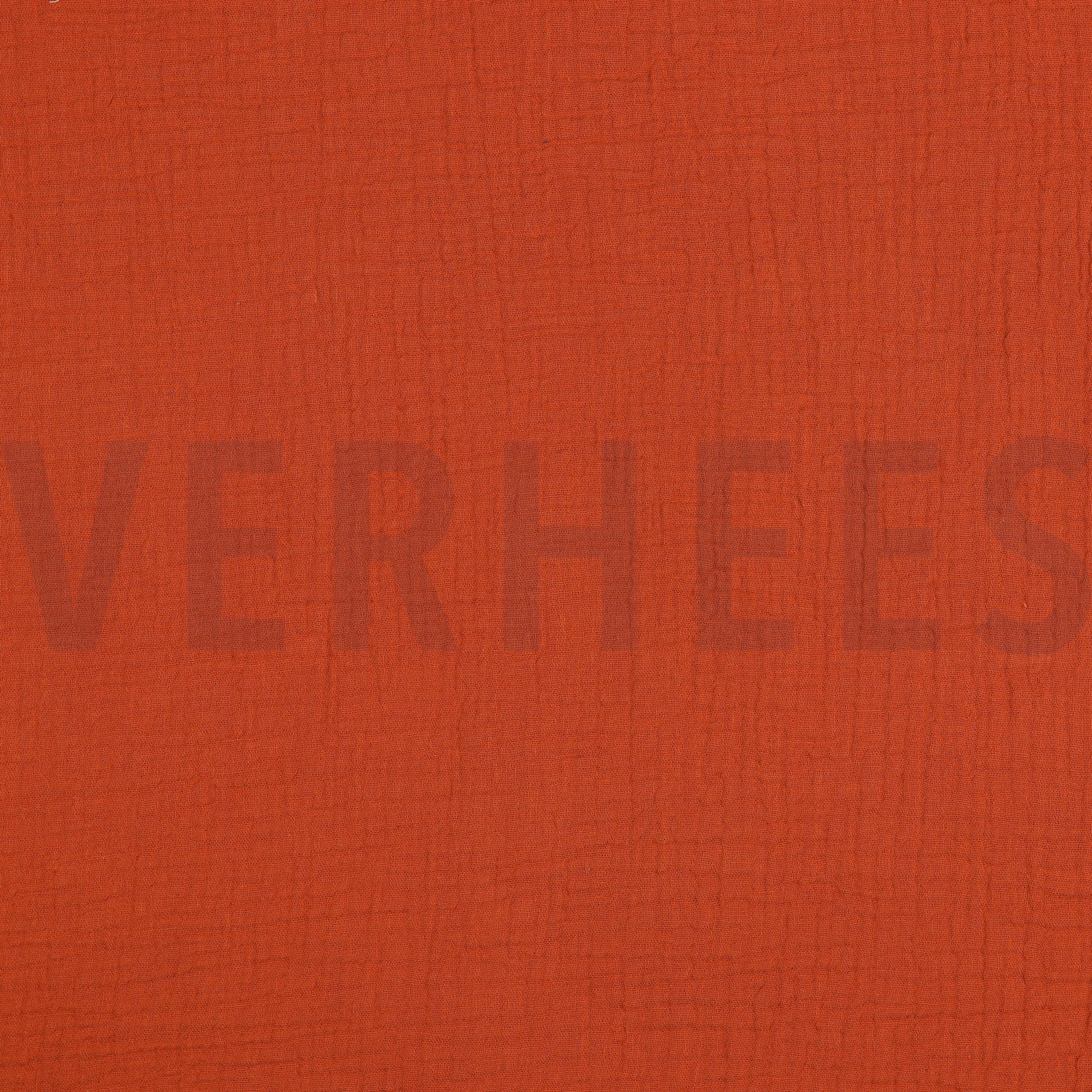 DOUBLE GAUZE GOTS TERRACOTTA (high resolution)