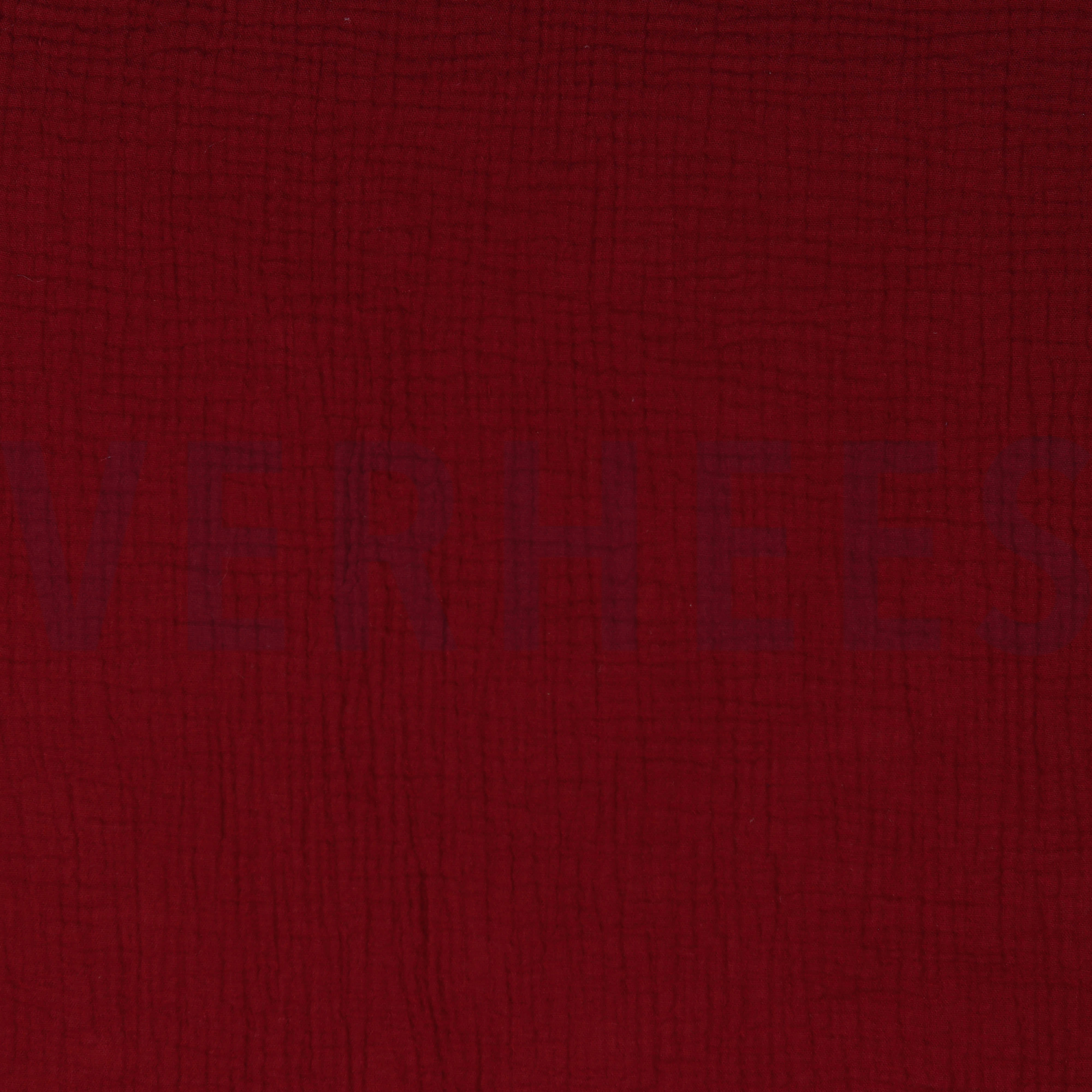 DOUBLE GAUZE GOTS WIJNROOD (high resolution)