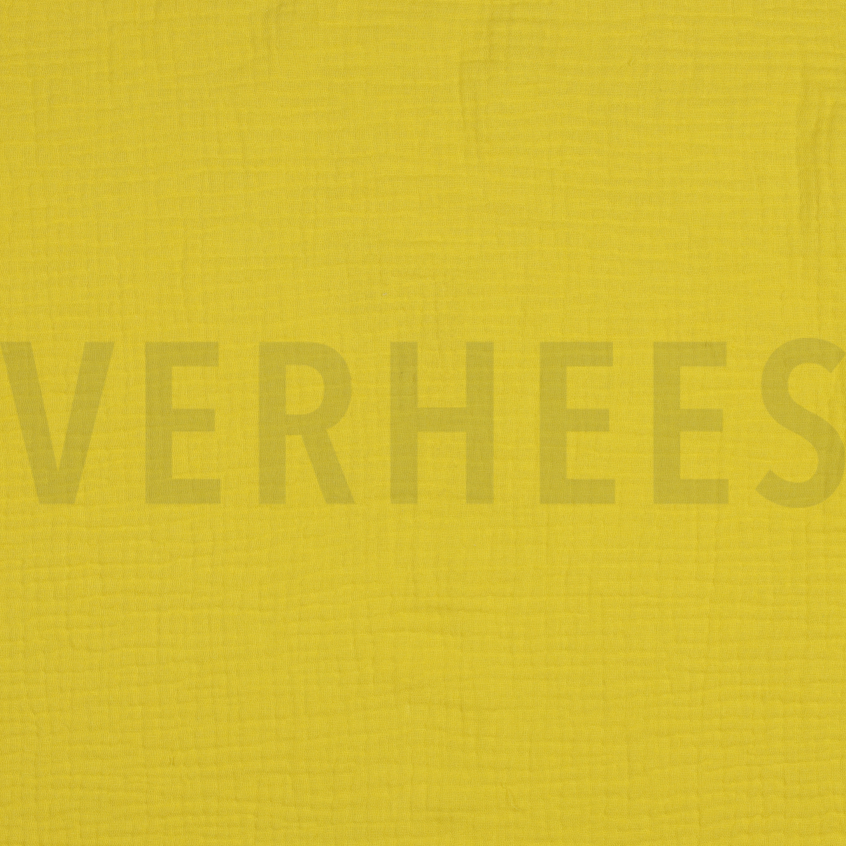 DOUBLE GAZE DE COTON GOTS JAUNE BANANE (high resolution)