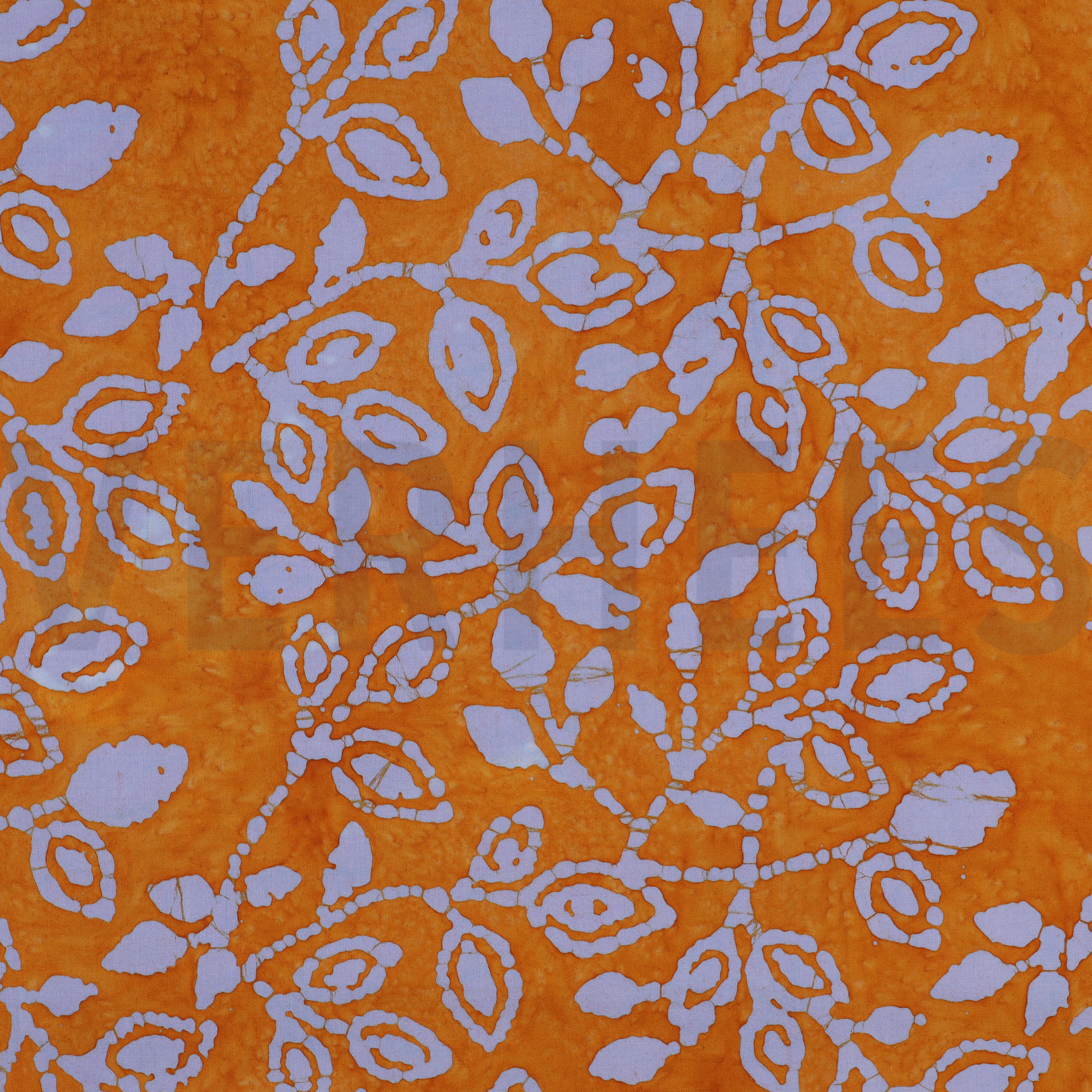 HANDCRAFTED BATIK COTTON ORANGE (high resolution)