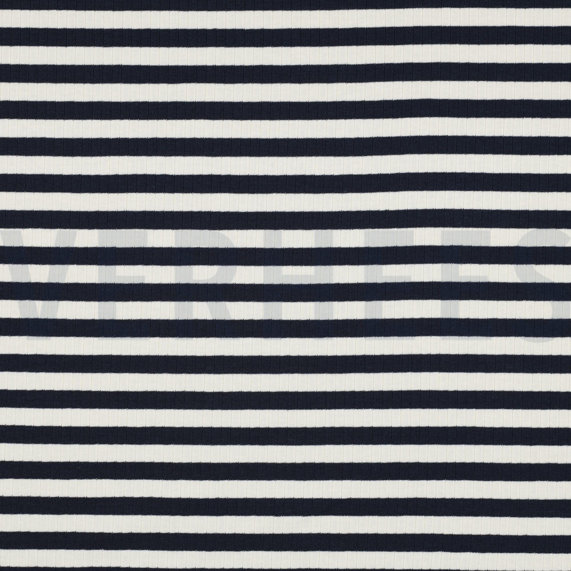 RIPPEN GARNGEFÄRBT STREIFEN MARINEBLAU/ECRU (high resolution)