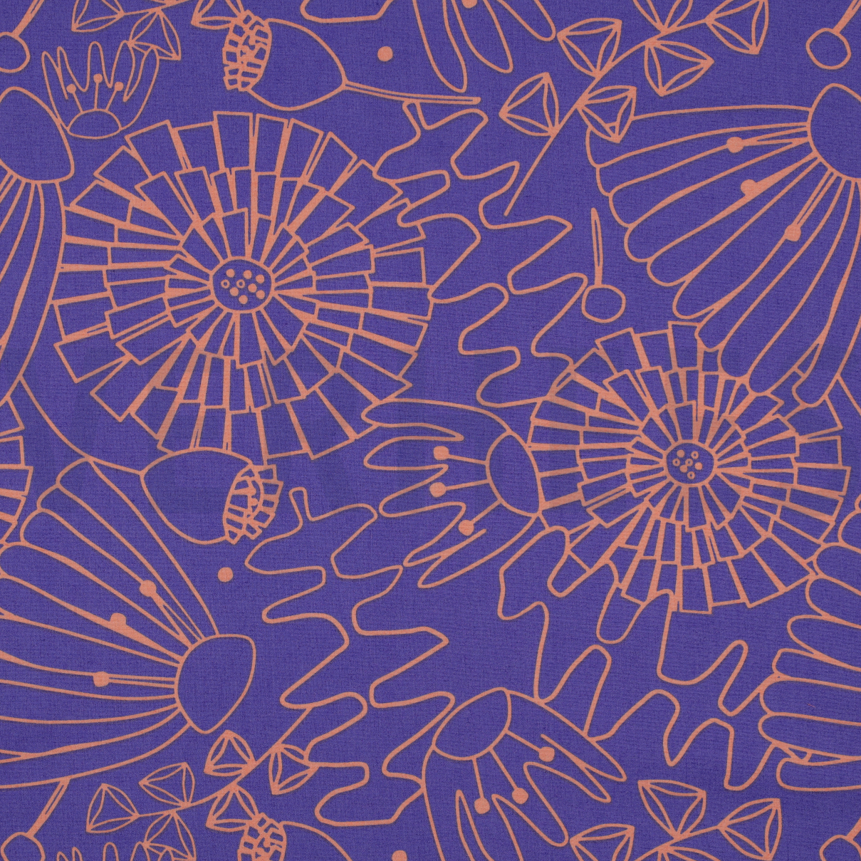 BAUMWOLLE POPELINE EDEN NERIDA HANSEN LILA/VIOLETT (high resolution)