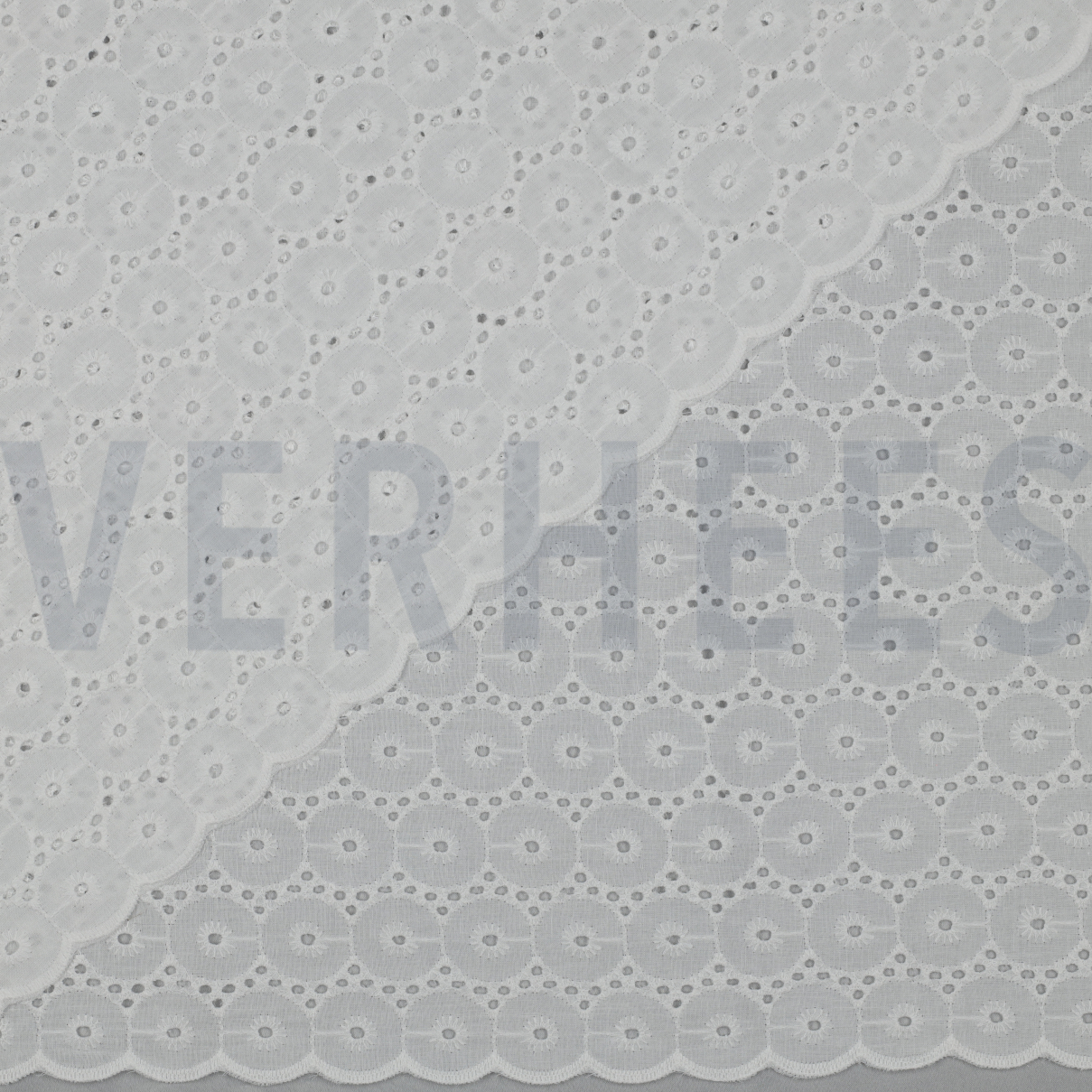 KATOEN EMBROIDERY TWEE-ZIJDIGE GOLFRAND WIT (high resolution)